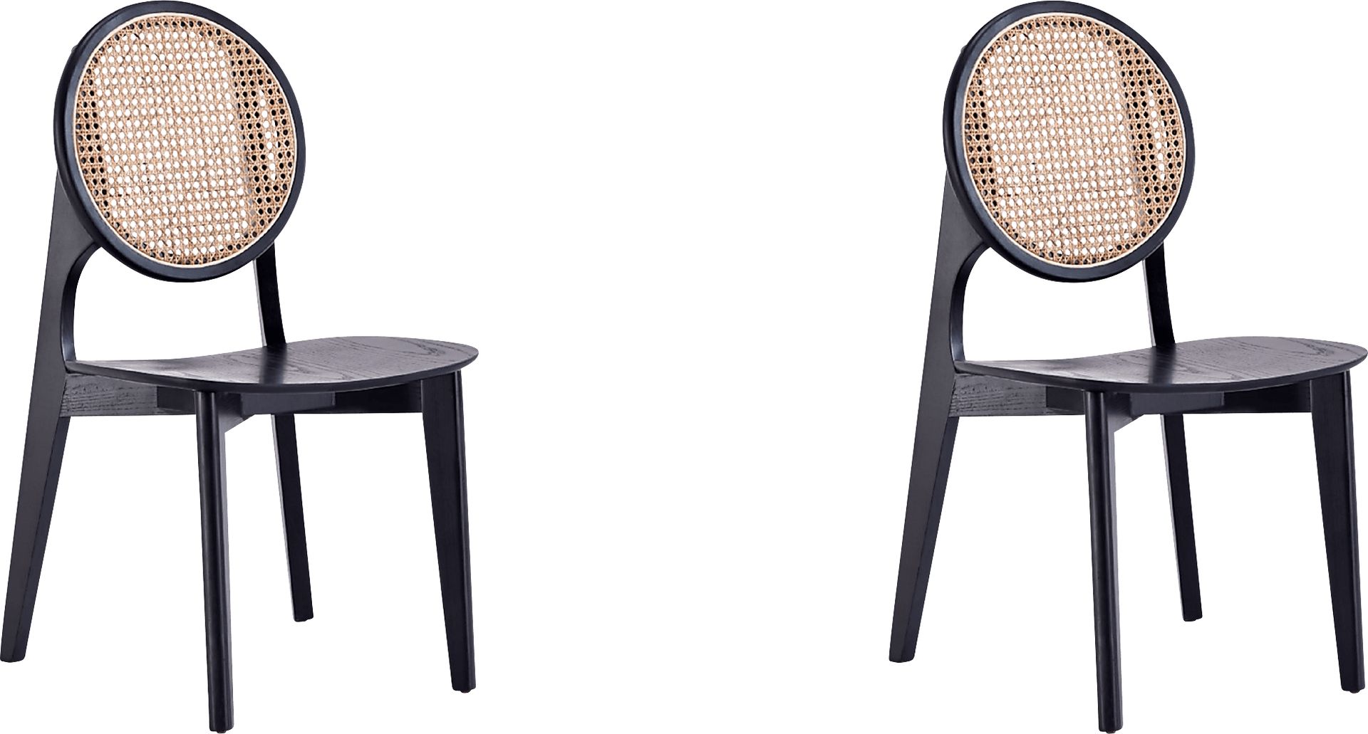 Bodenhamer II Black Side Chair, Set of 2 - Image 1