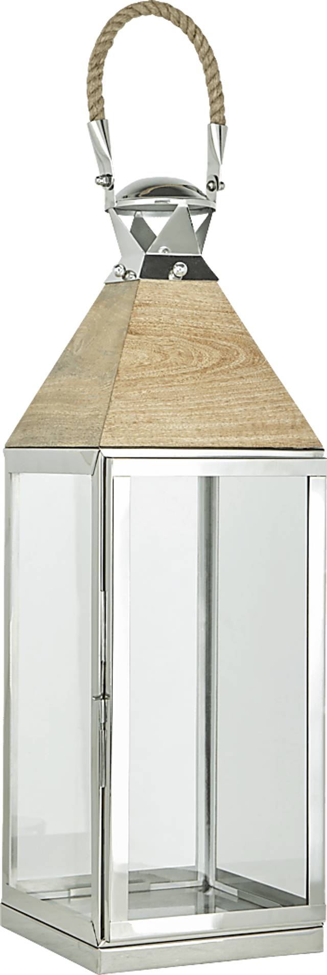 Bodnam Bay Silver Medium Indoor/Outdoor Lantern - Thumbnail - Image 3