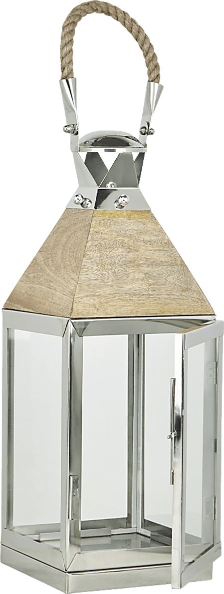 Bodnam Bay Silver Small Indoor/Outdoor Lantern