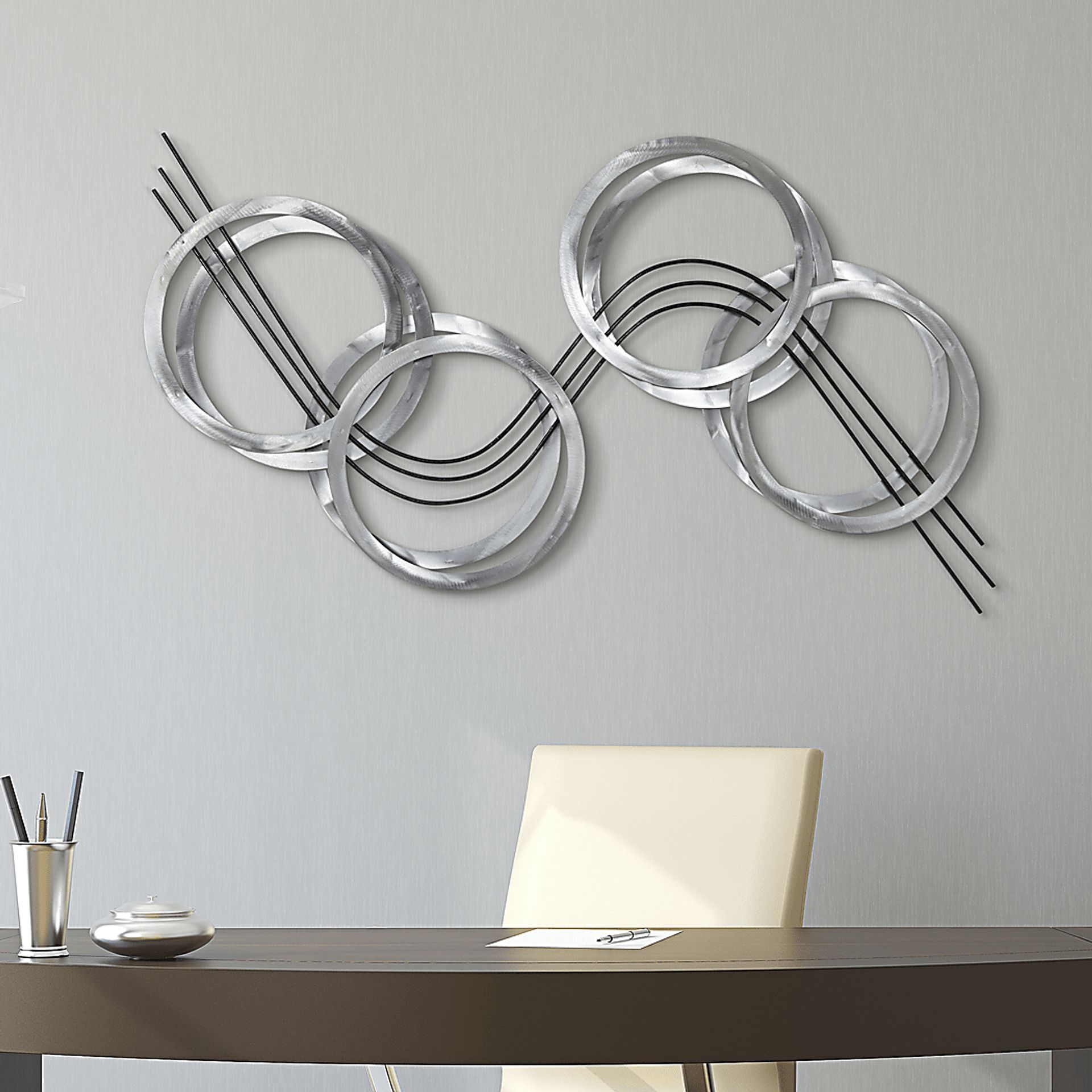 Boggio Silver Wall Decor - Image 3