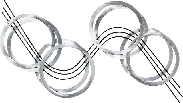 Boggio Silver Wall Decor - Thumbnail - Image 1