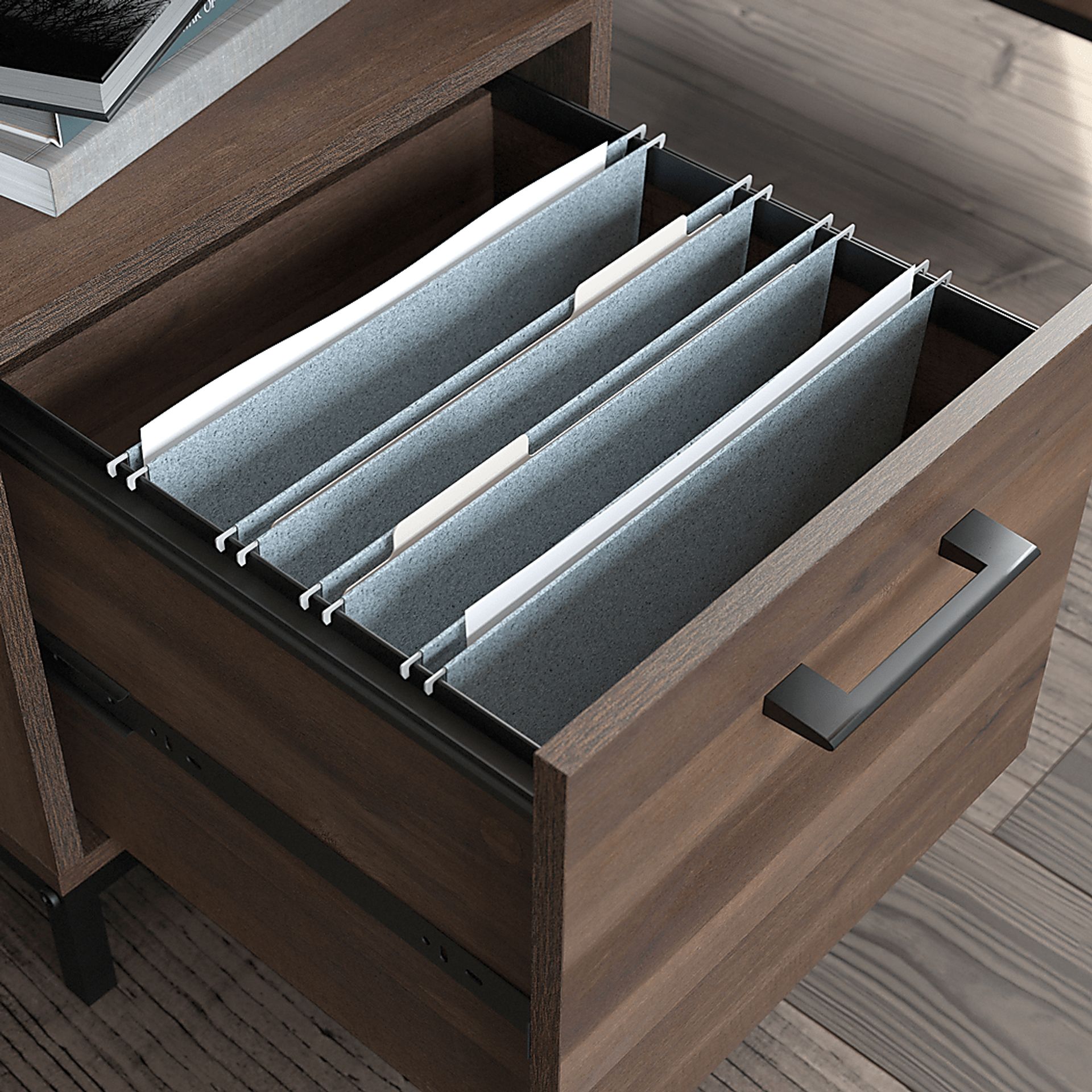 Bogle Brown Desk - Image 4