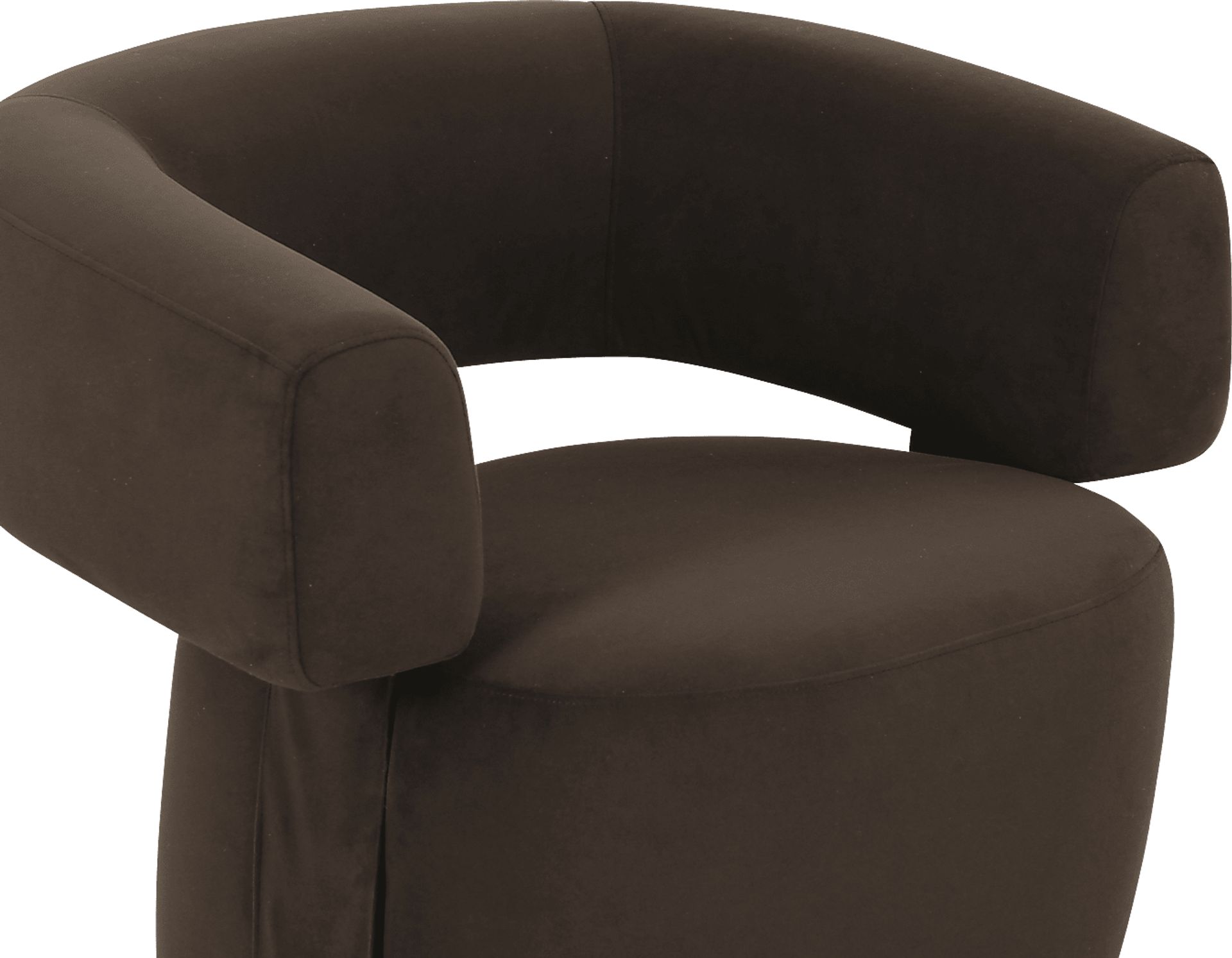 Bohanan Dark Brown Accent Chair - Image 3