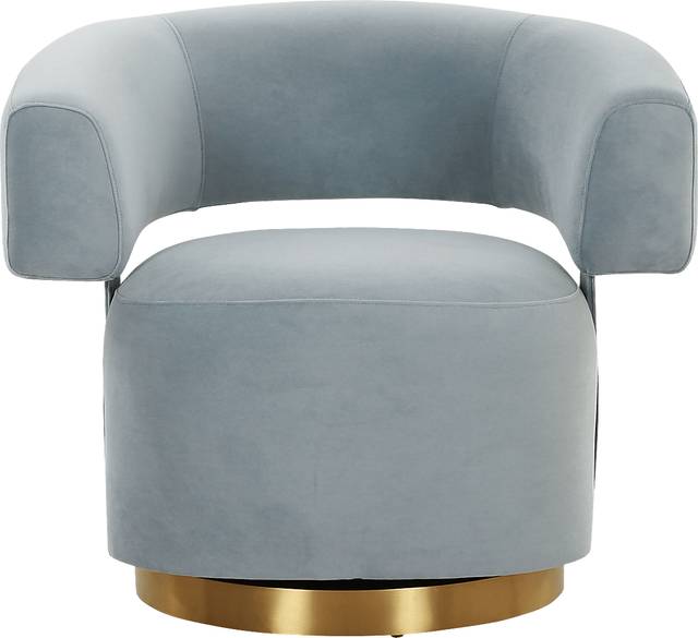 Bohanan Gray Accent Chair - Thumbnail - Image 3