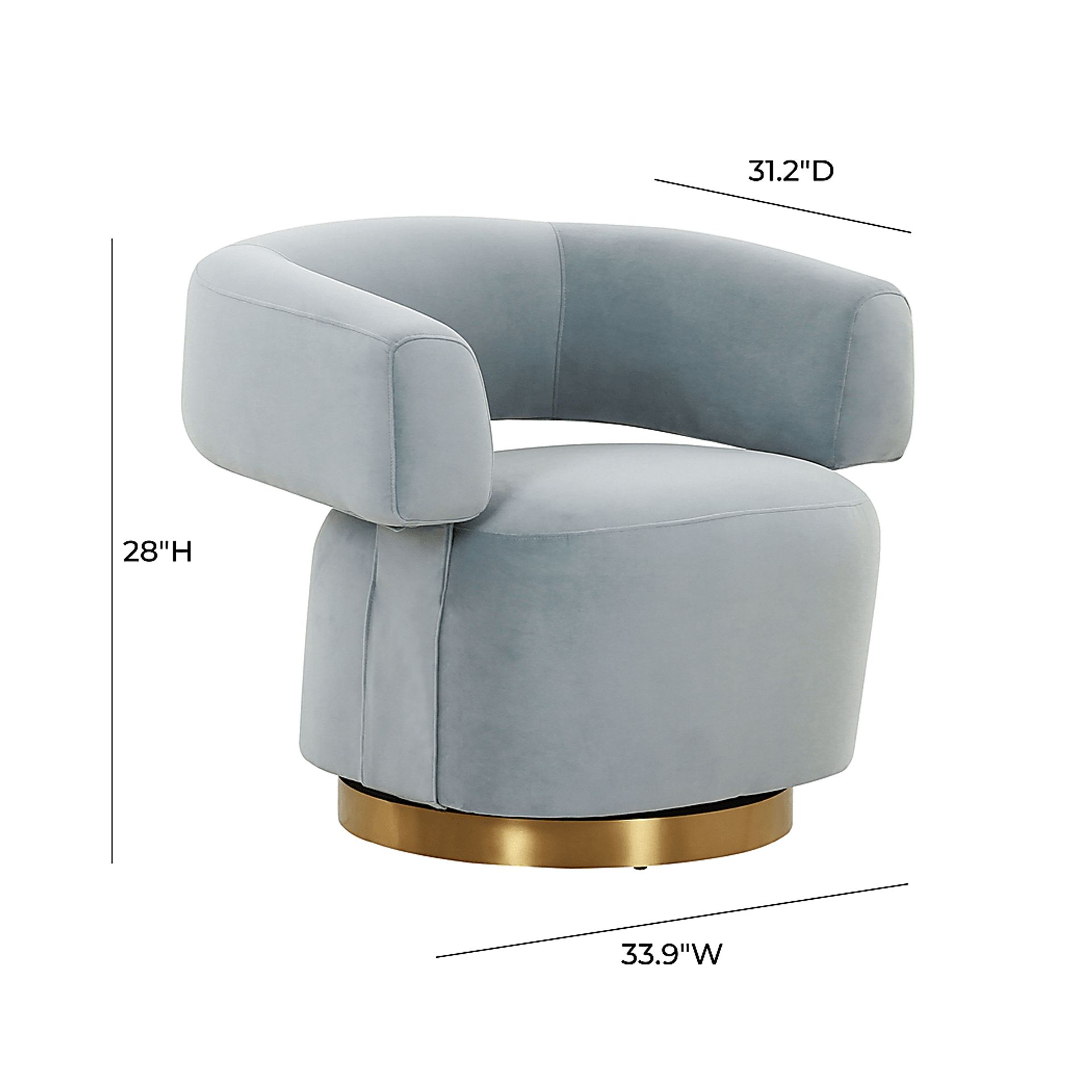 Bohanan Gray Accent Chair - Image 6