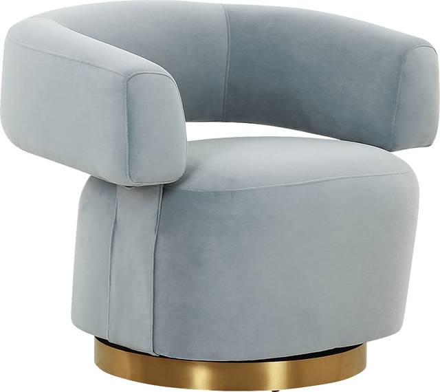 Bohanan Gray Accent Chair - Thumbnail - Image 1