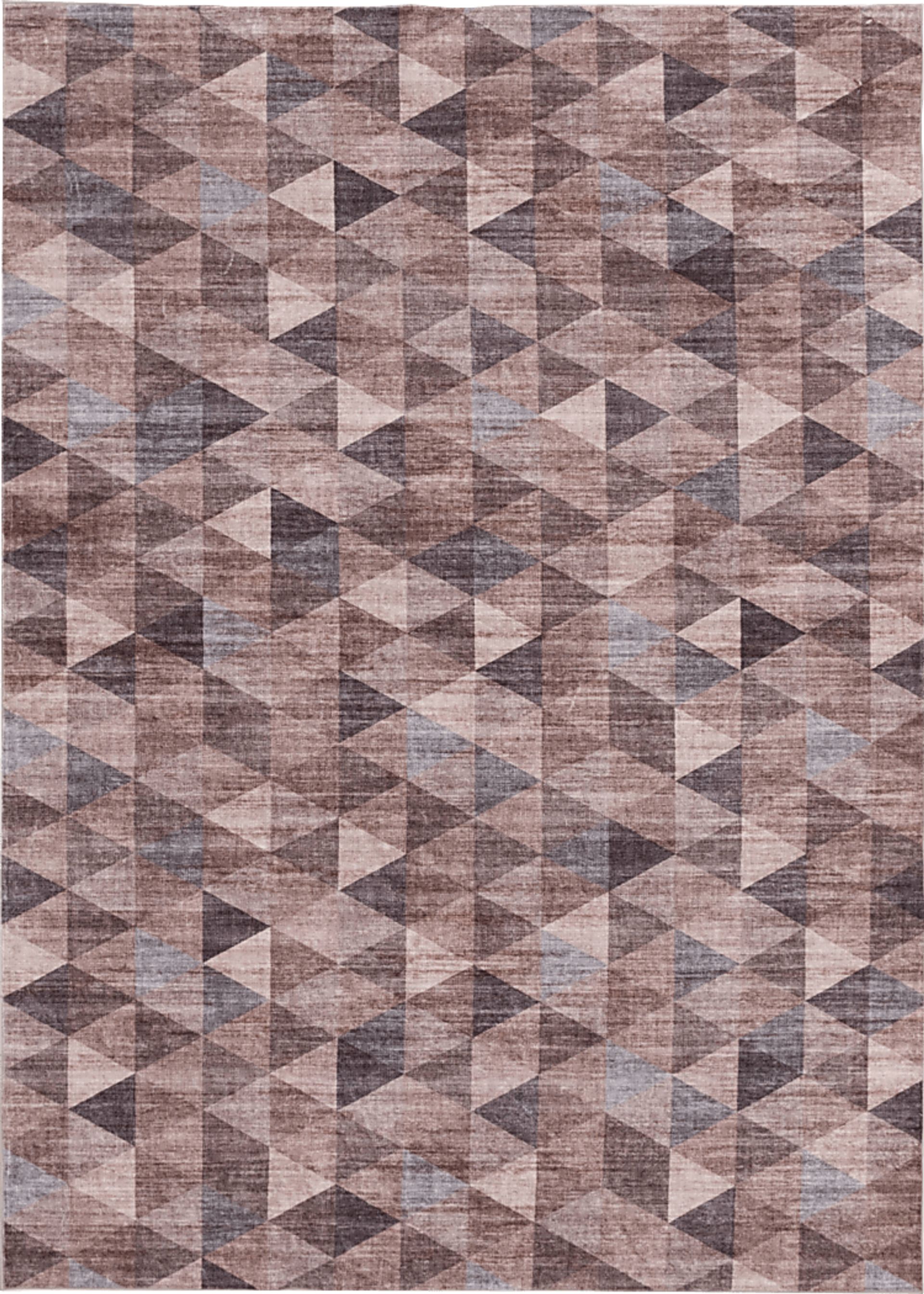 Bohannon Brown 5' x 7' Rug - Image 1