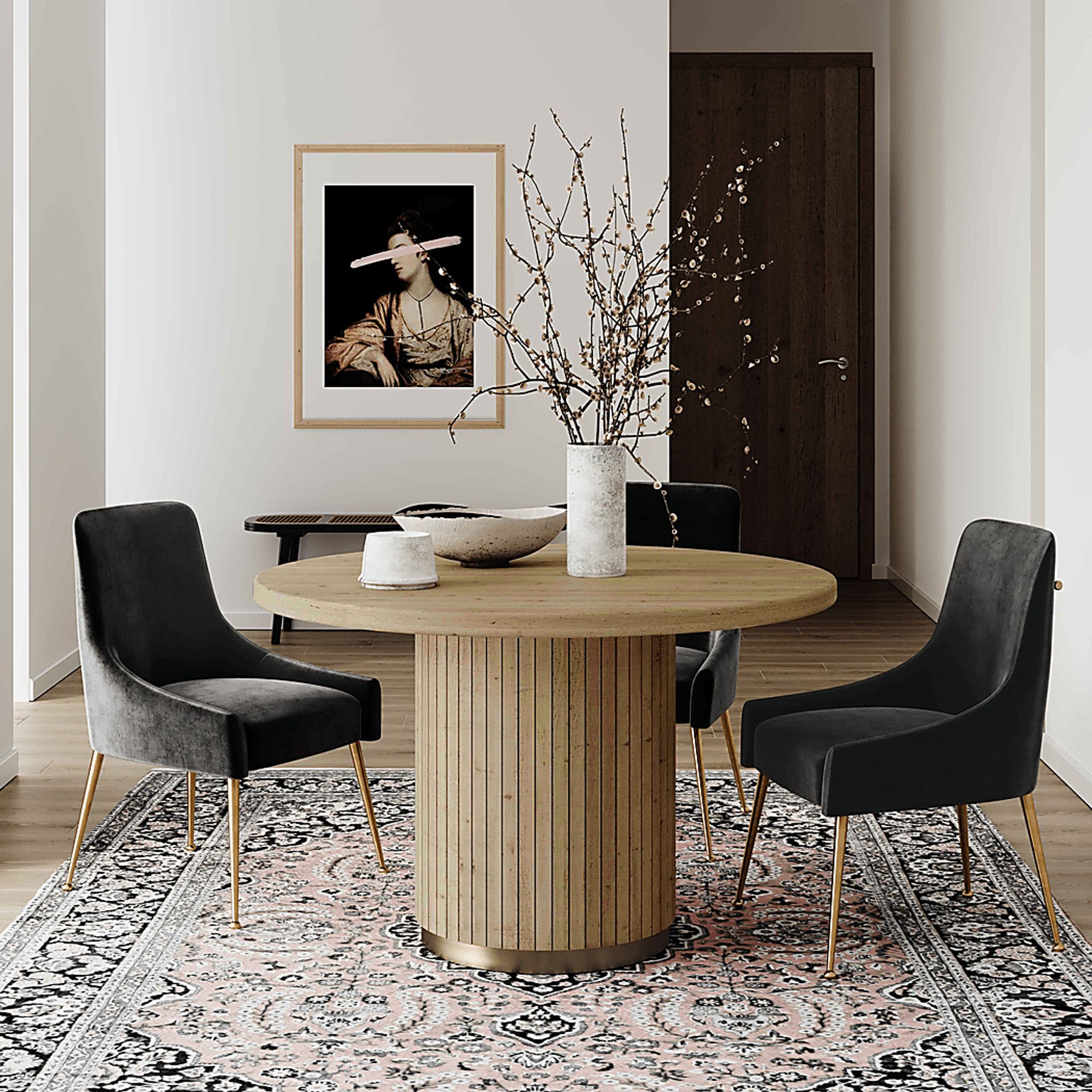 Bohde Brown Dining Table - Image 2