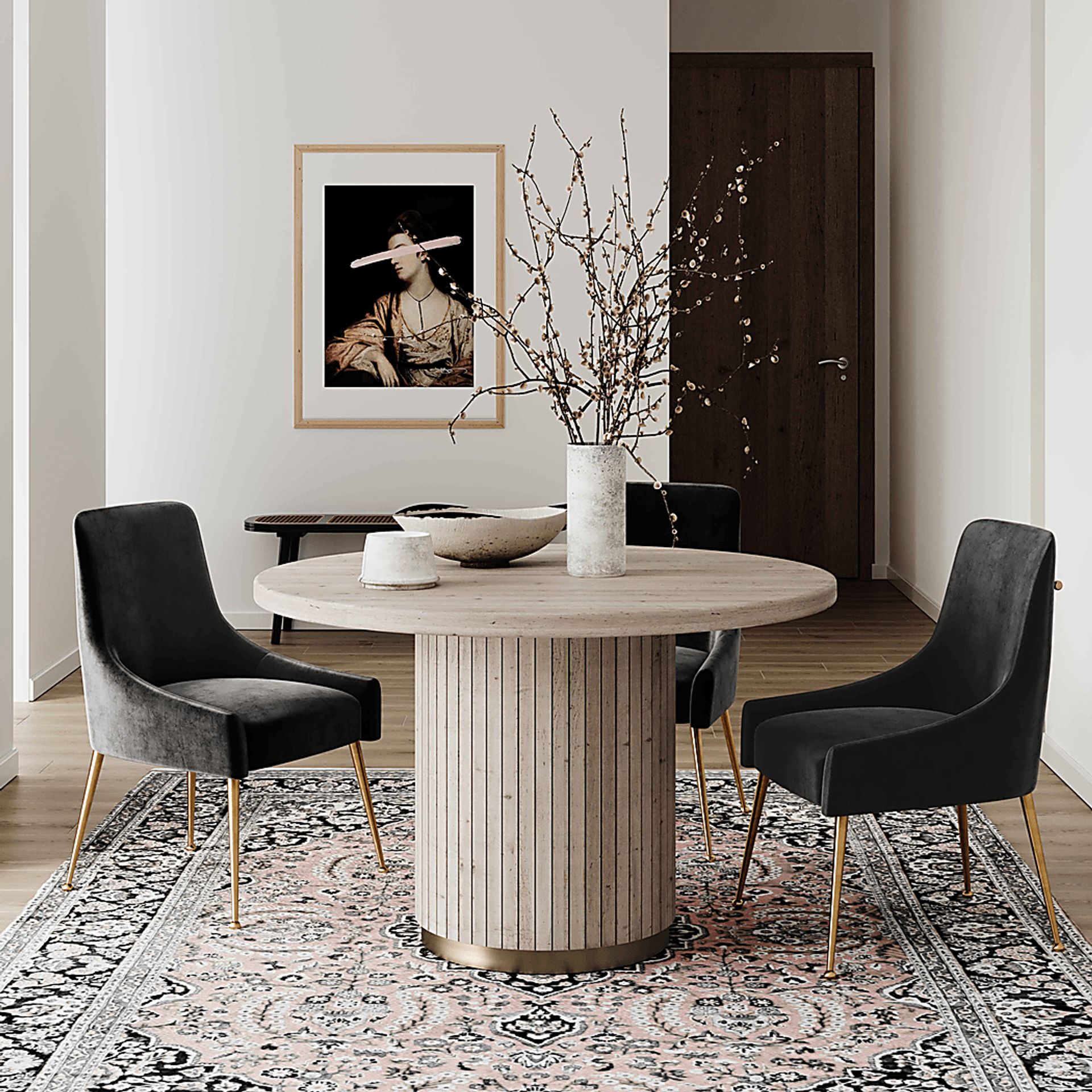 Bohde Brown Dining Table - Image 2