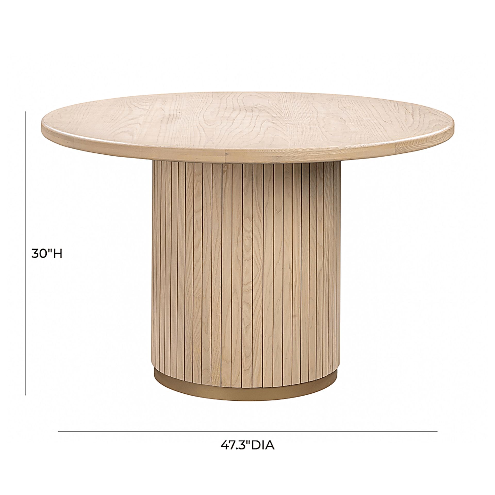 Bohde Brown Dining Table - Image 8