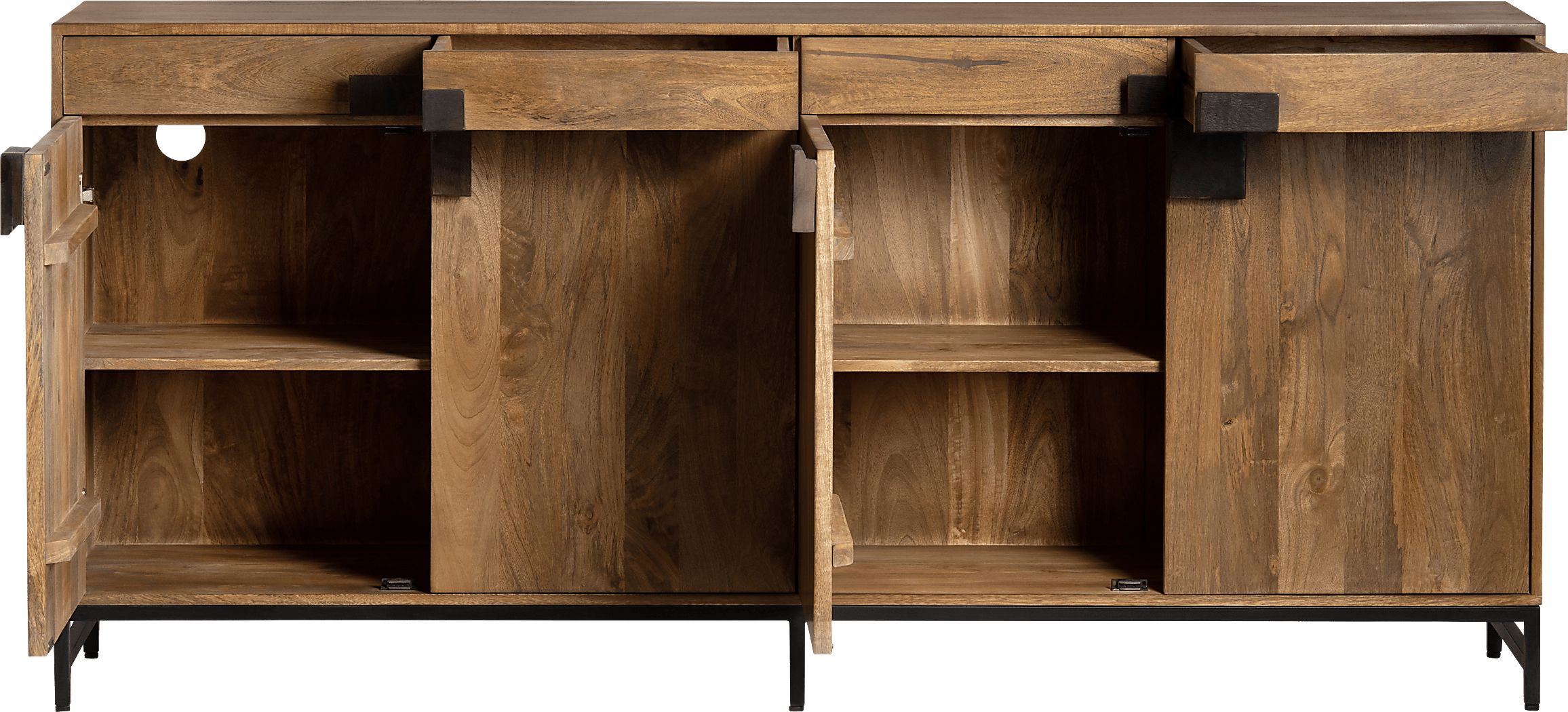 Bohicay Brown Sideboard - Thumbnail 2