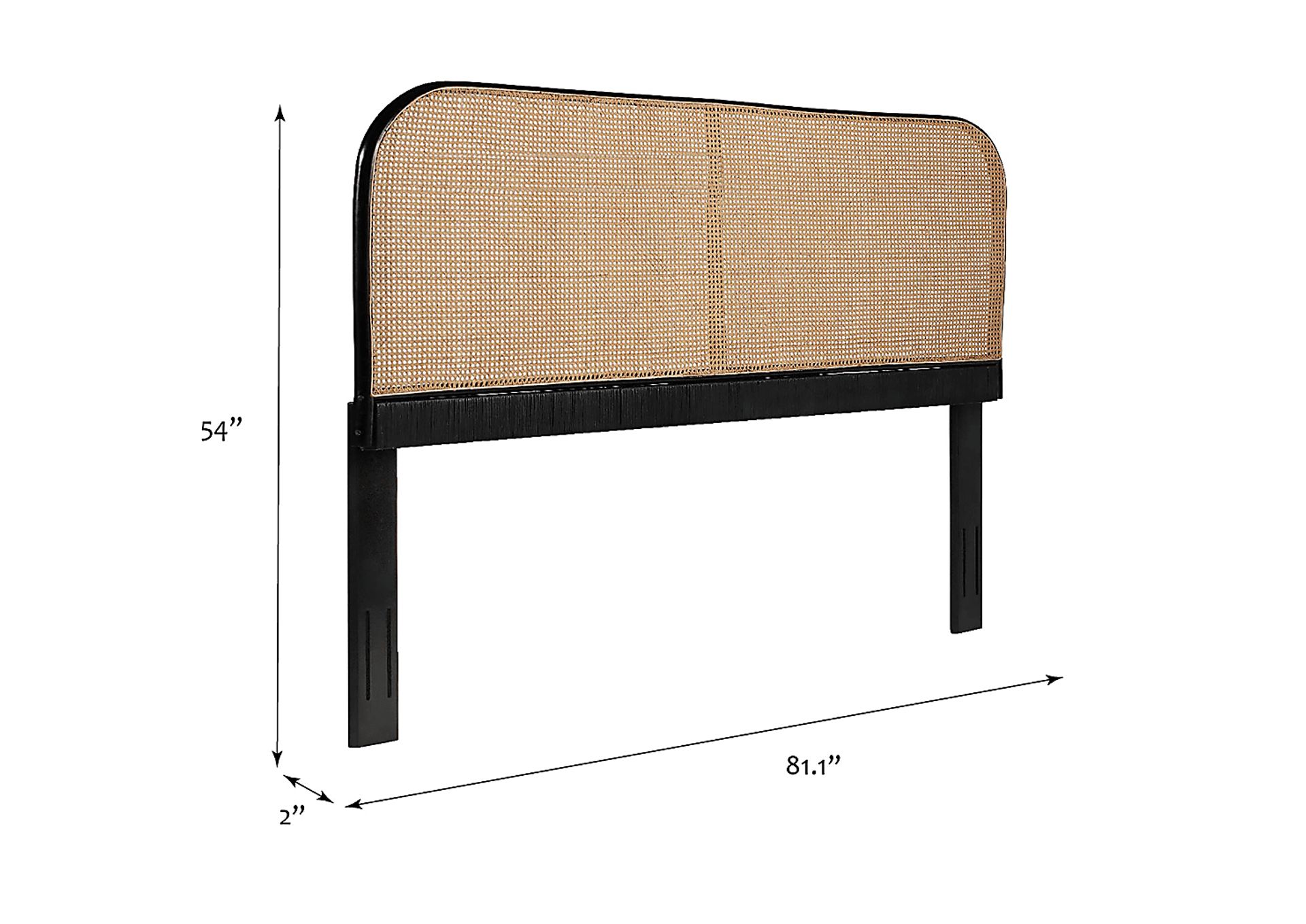Bohnert Black King Headboard - Image 9