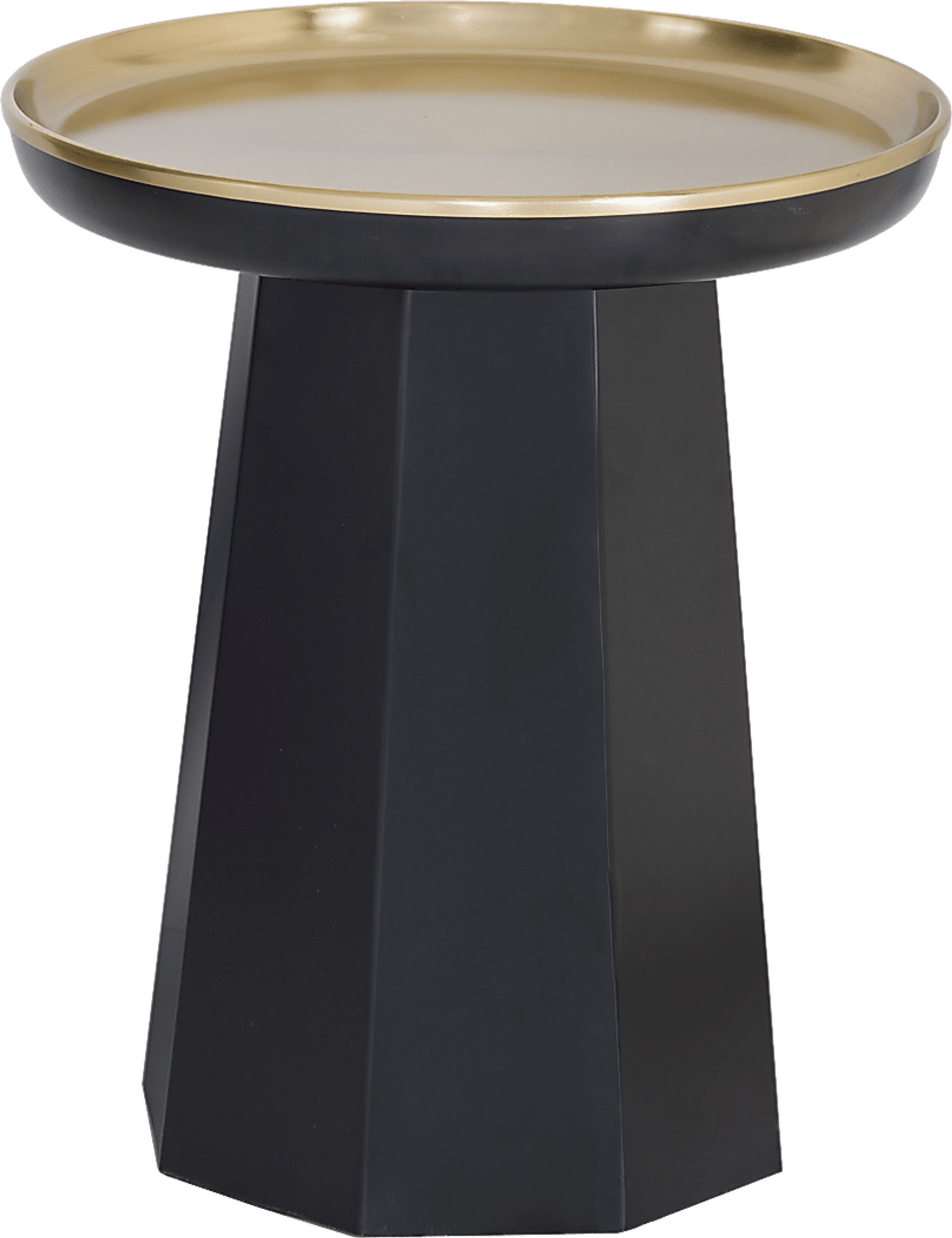 Boisvert Black Accent Table - Image 1