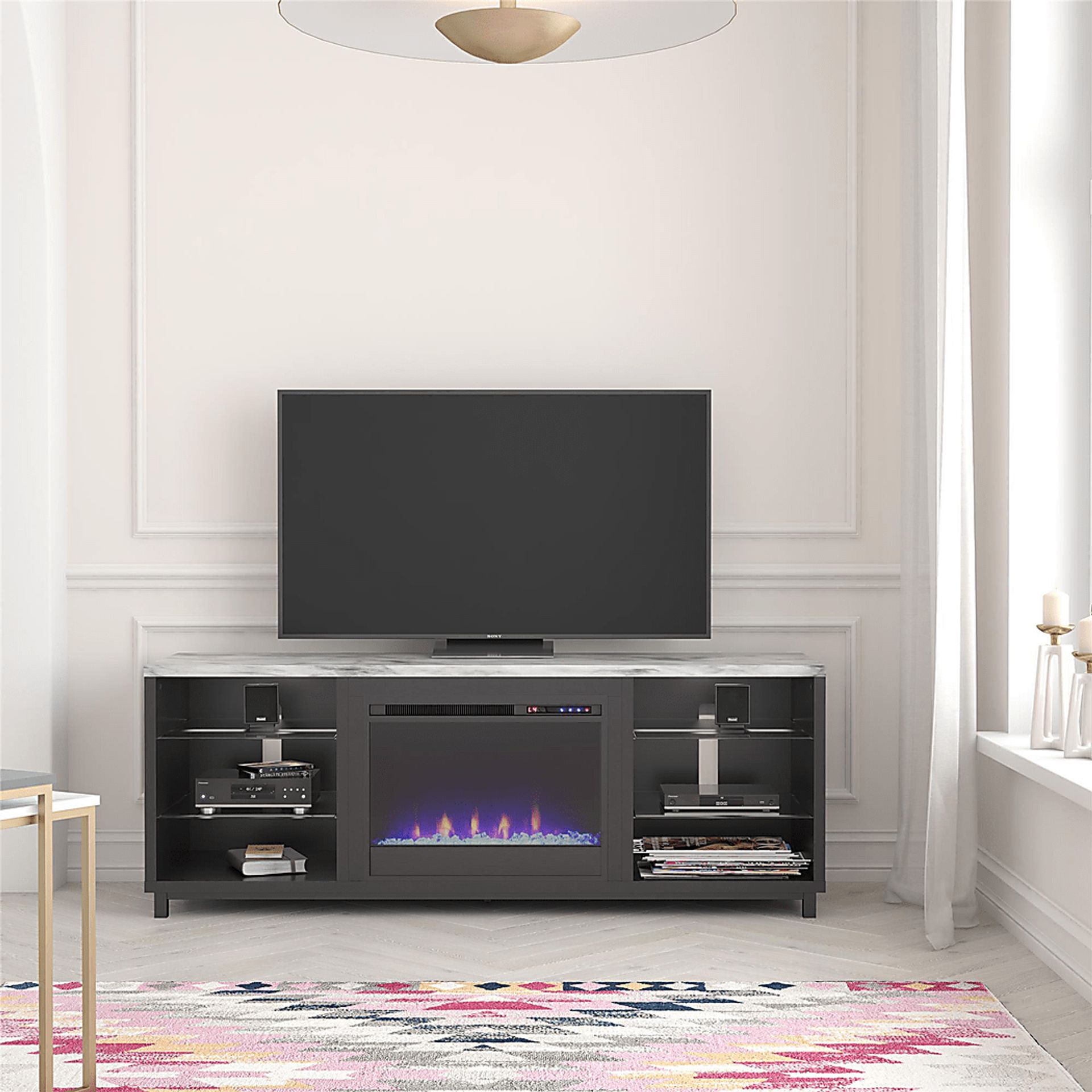 Bokel Black 64 In. Console - Image 2