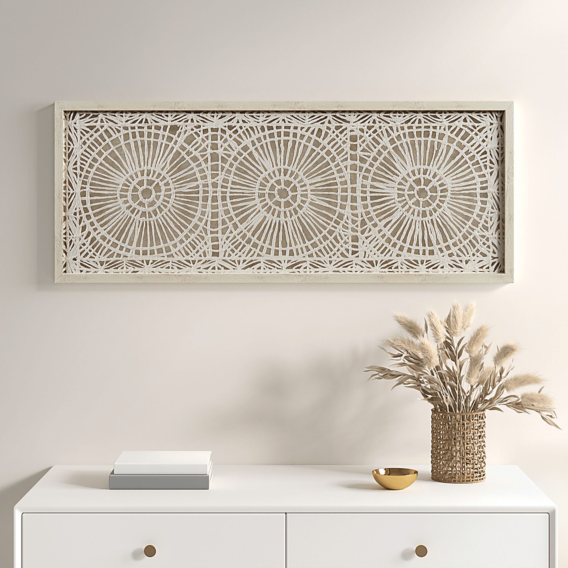 Bolayi Off White Wall Decor - Image 2