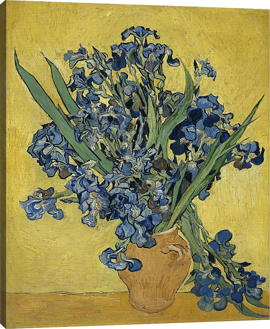 Room & Board Bold Irises Artwork - Thumbnail 3