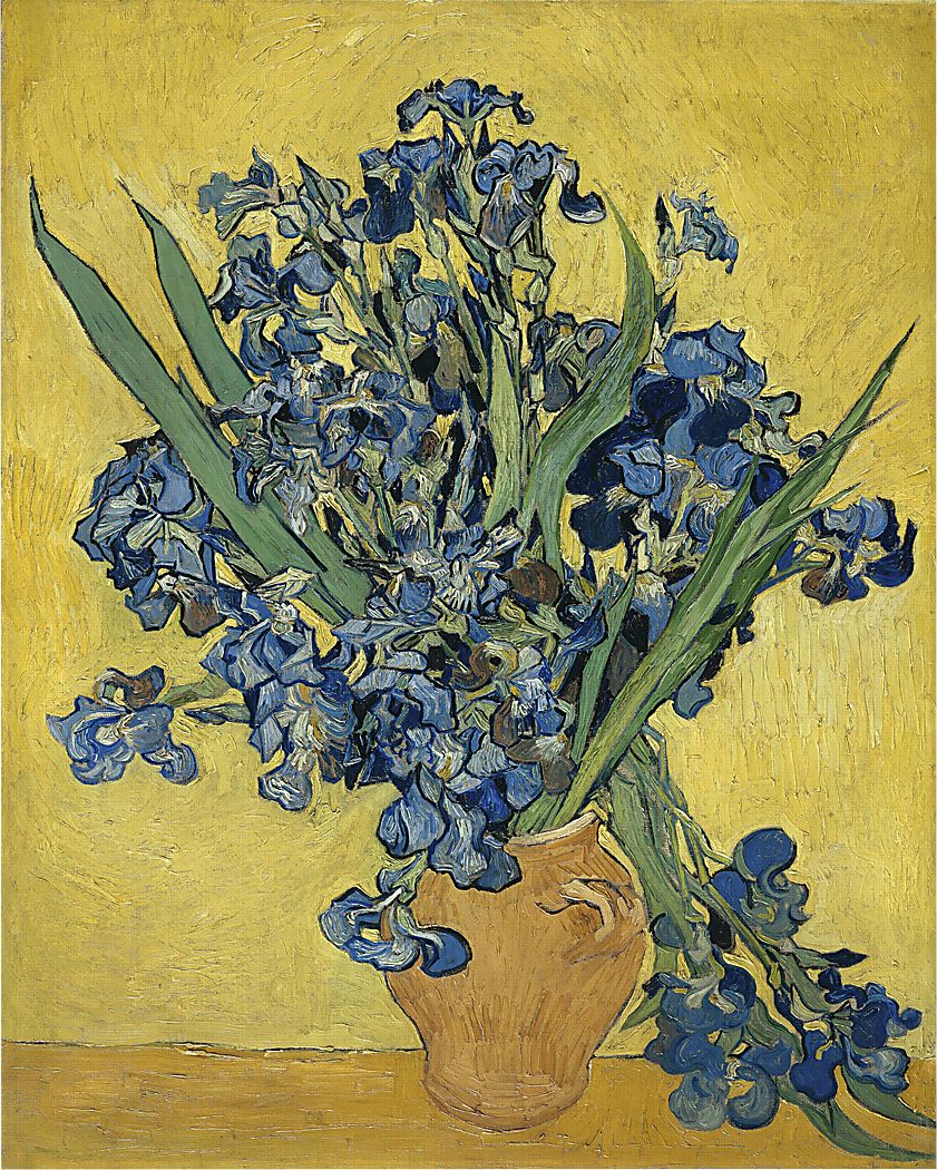 Room & Board Bold Irises Artwork - Thumbnail 2