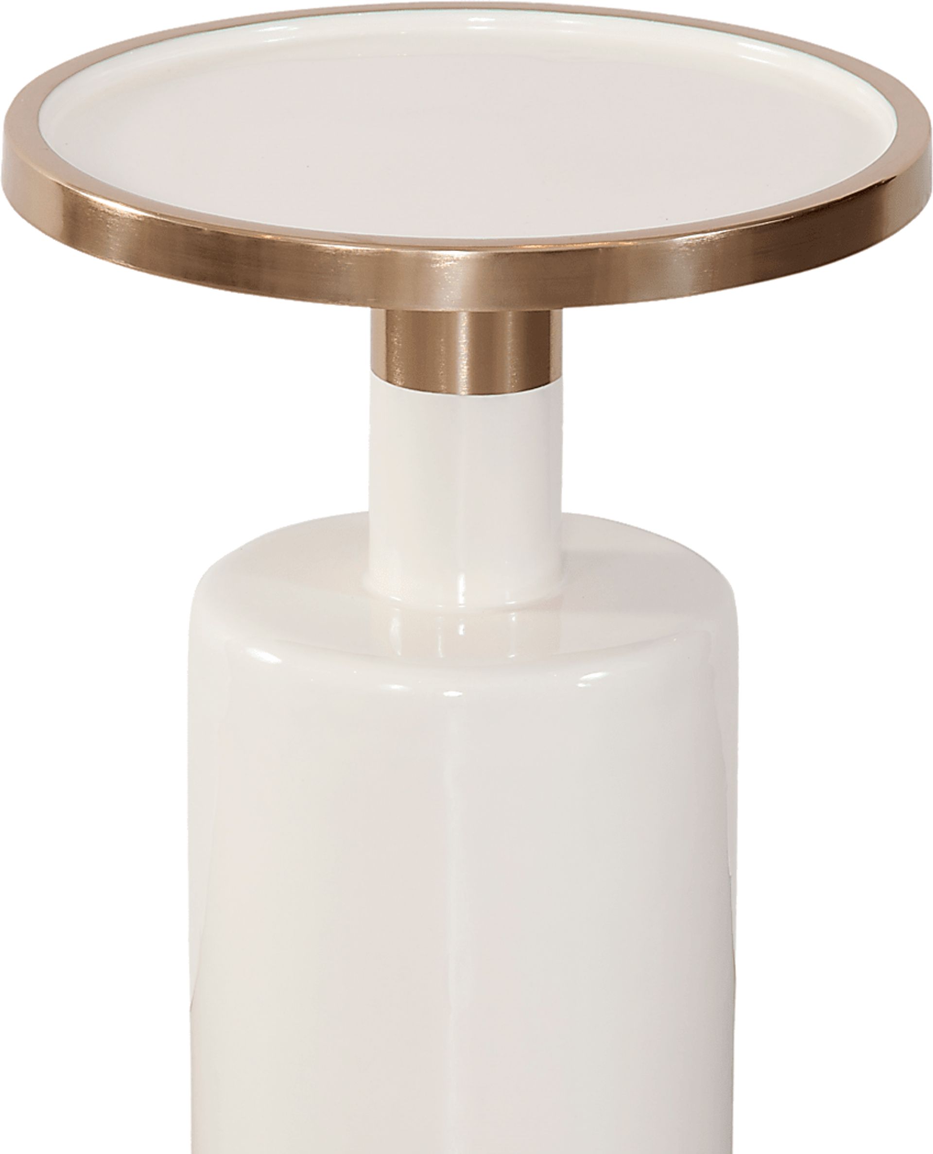 Bolduc White Accent Table - Image 2