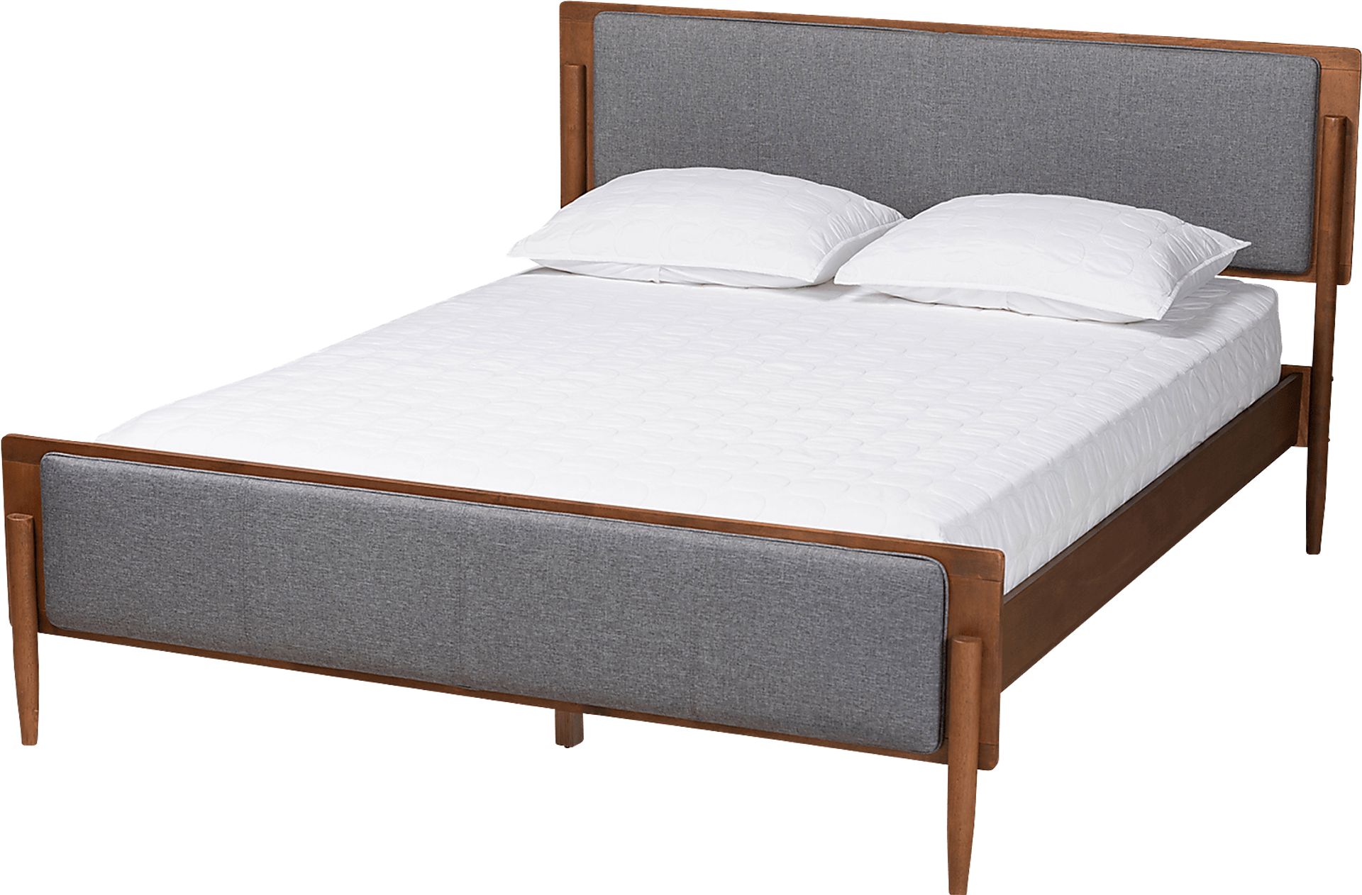 Bolender Gray King Platform Bed - Image 1