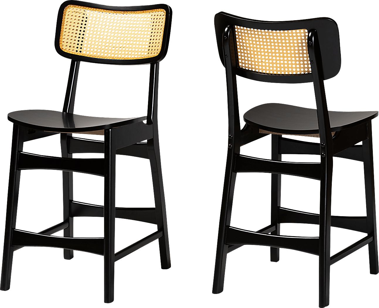 Bolgiano Dark Brown Counter Stool, Set of 2