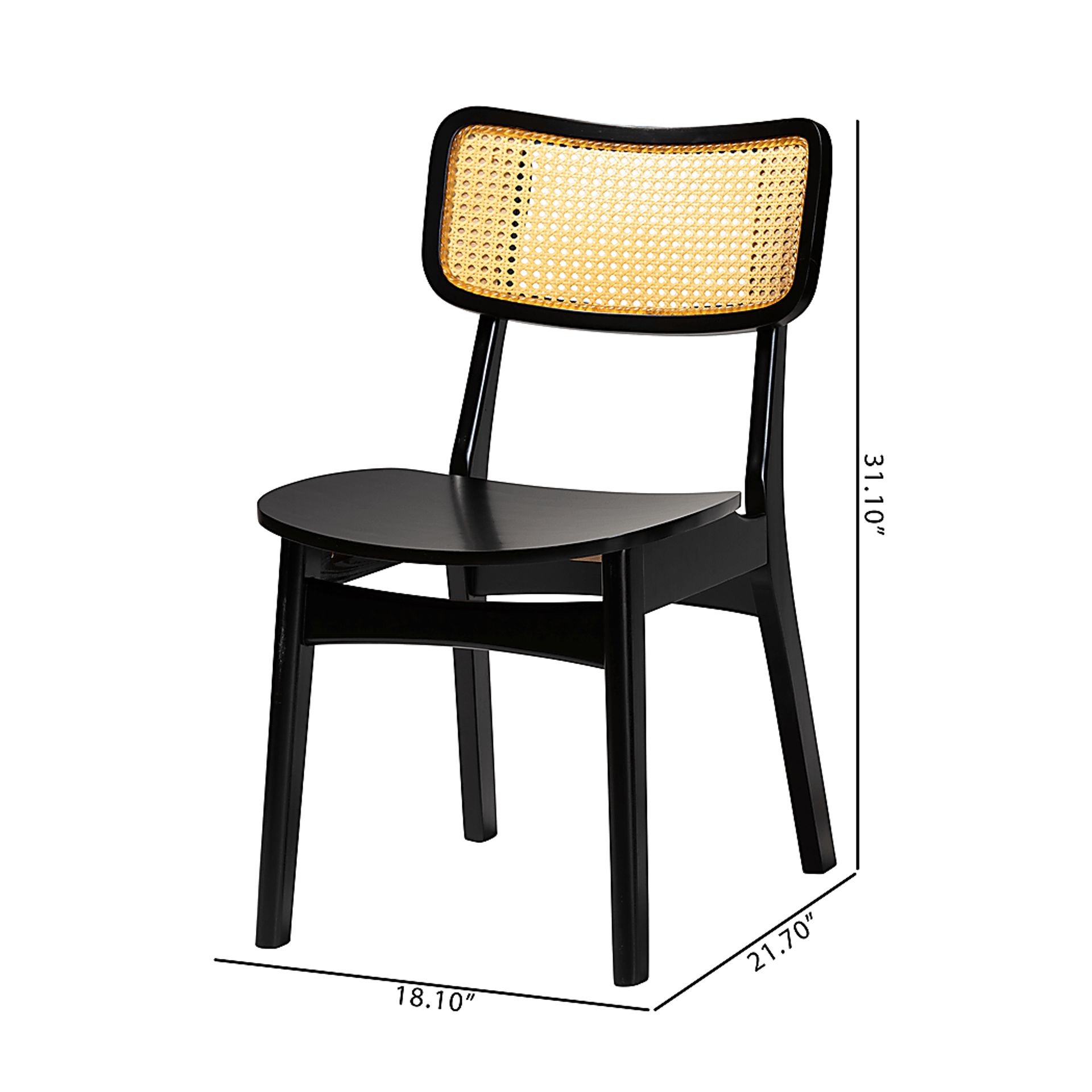 Bolgiano Dark Brown Dining Chair, Set of 2 - Image 9