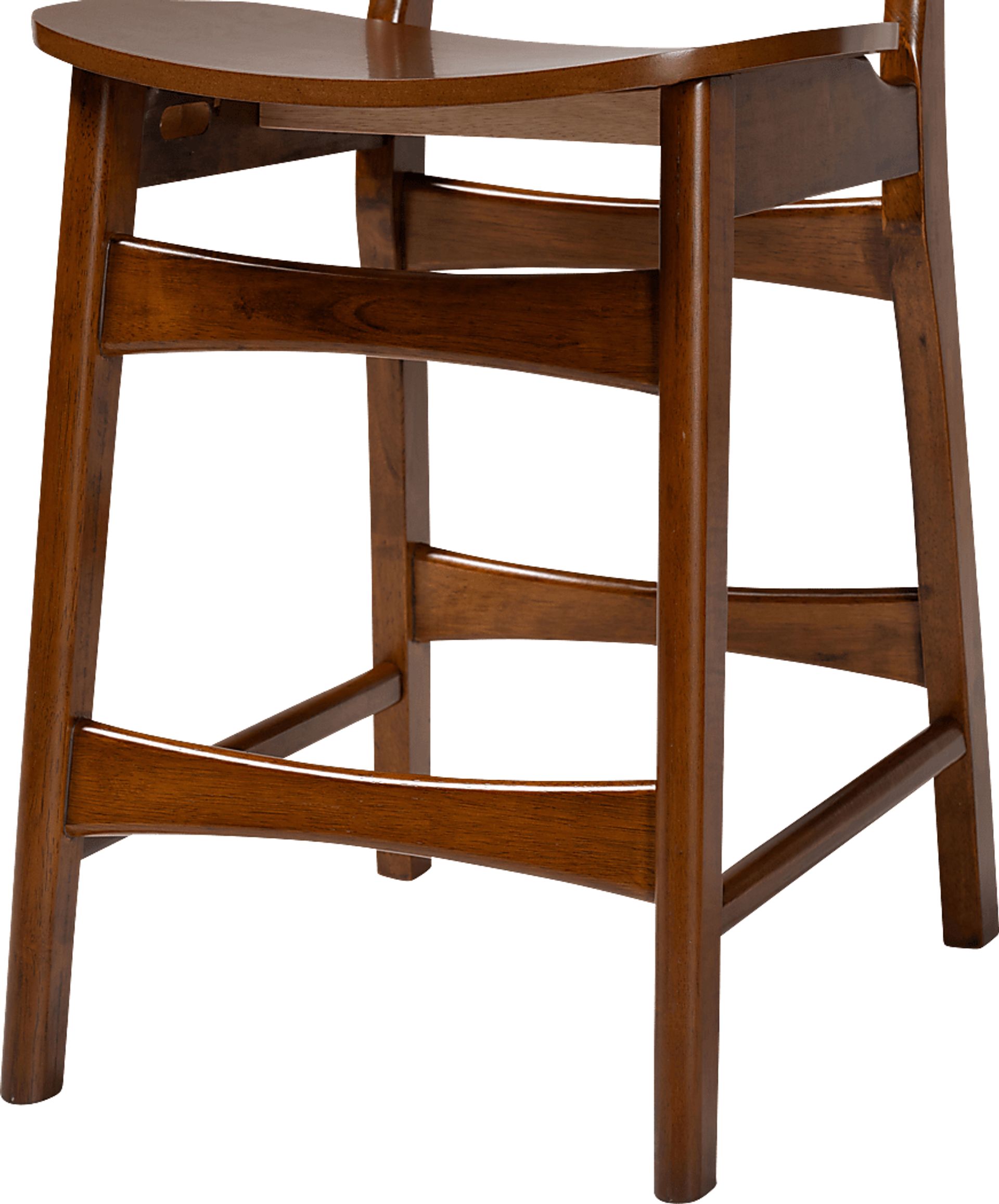 Bolgiano Walnut Brown Counter Stool, Set of 2 - Image 6