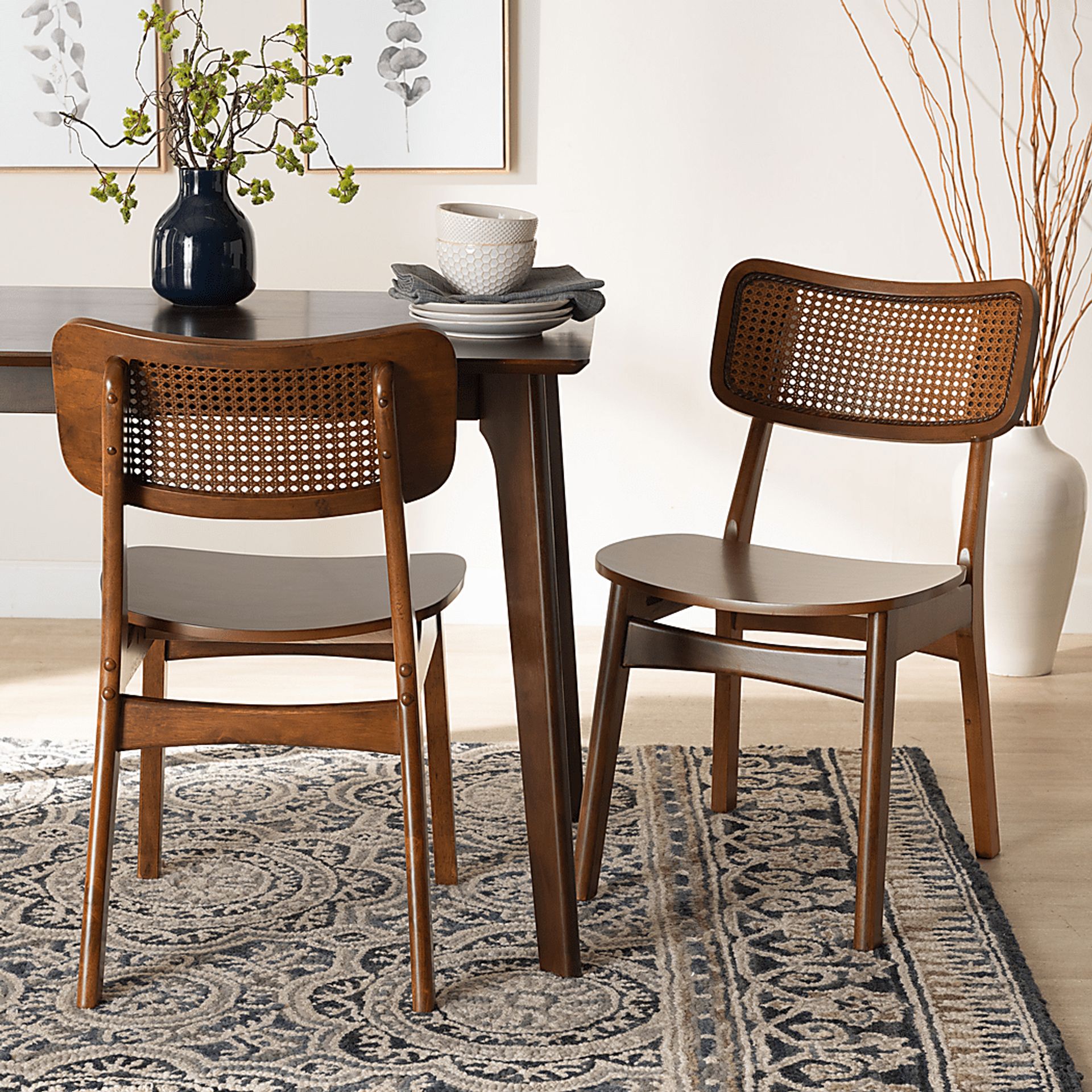 Bolgiano Walnut Brown Dining Chair, Set of 2 - Image 2