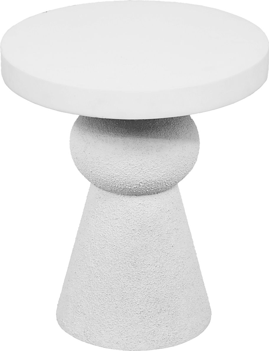 Bolleana White End Table Rooms To Go