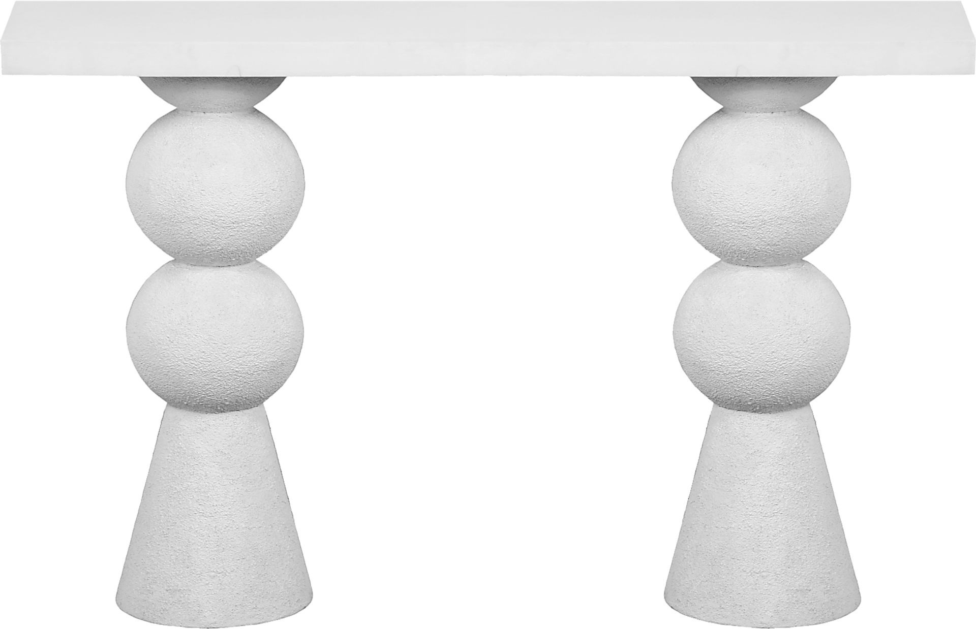 Bolleana White Sofa Table - Image 4