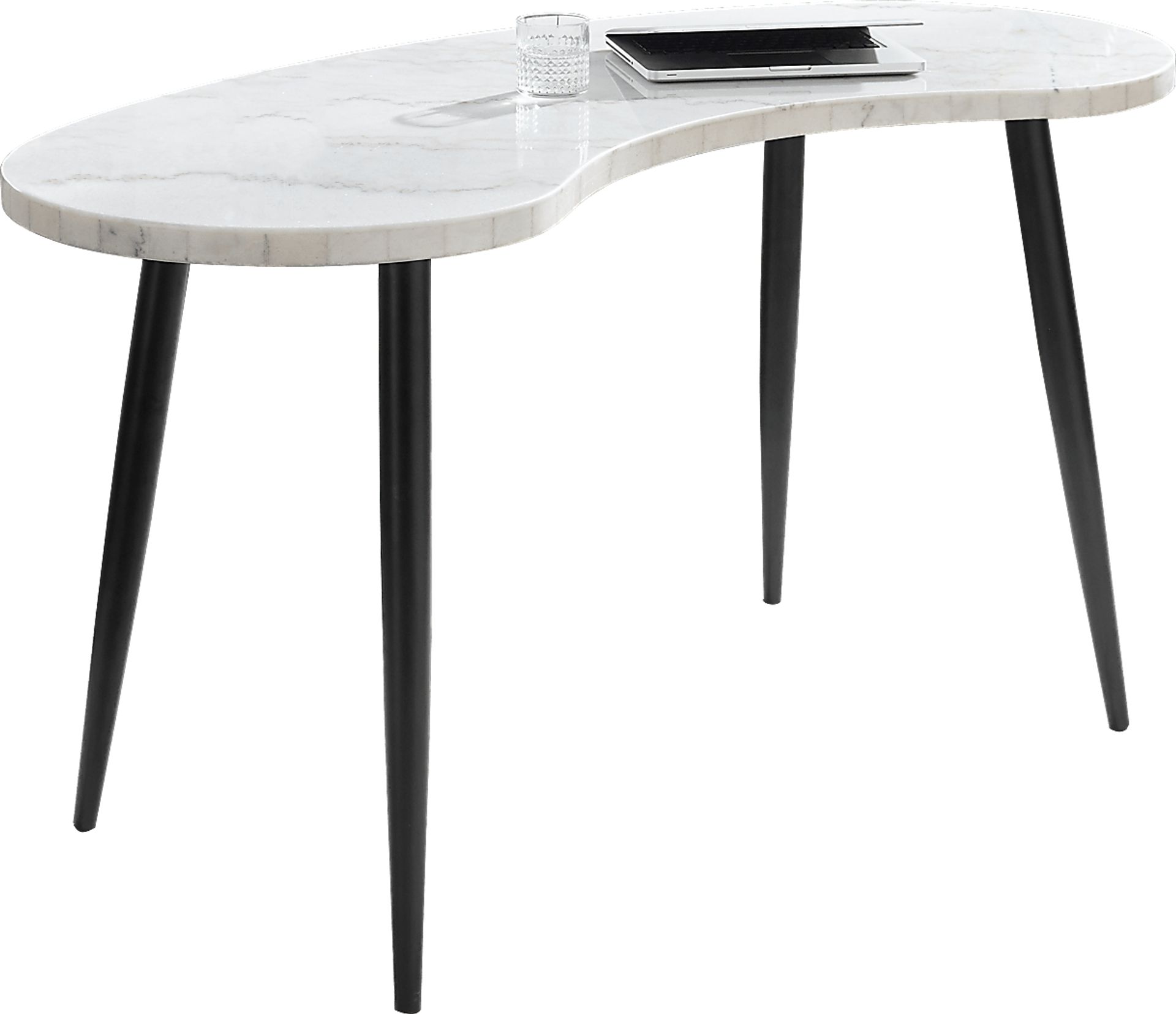 Bollen White Marble Desk - Image 1
