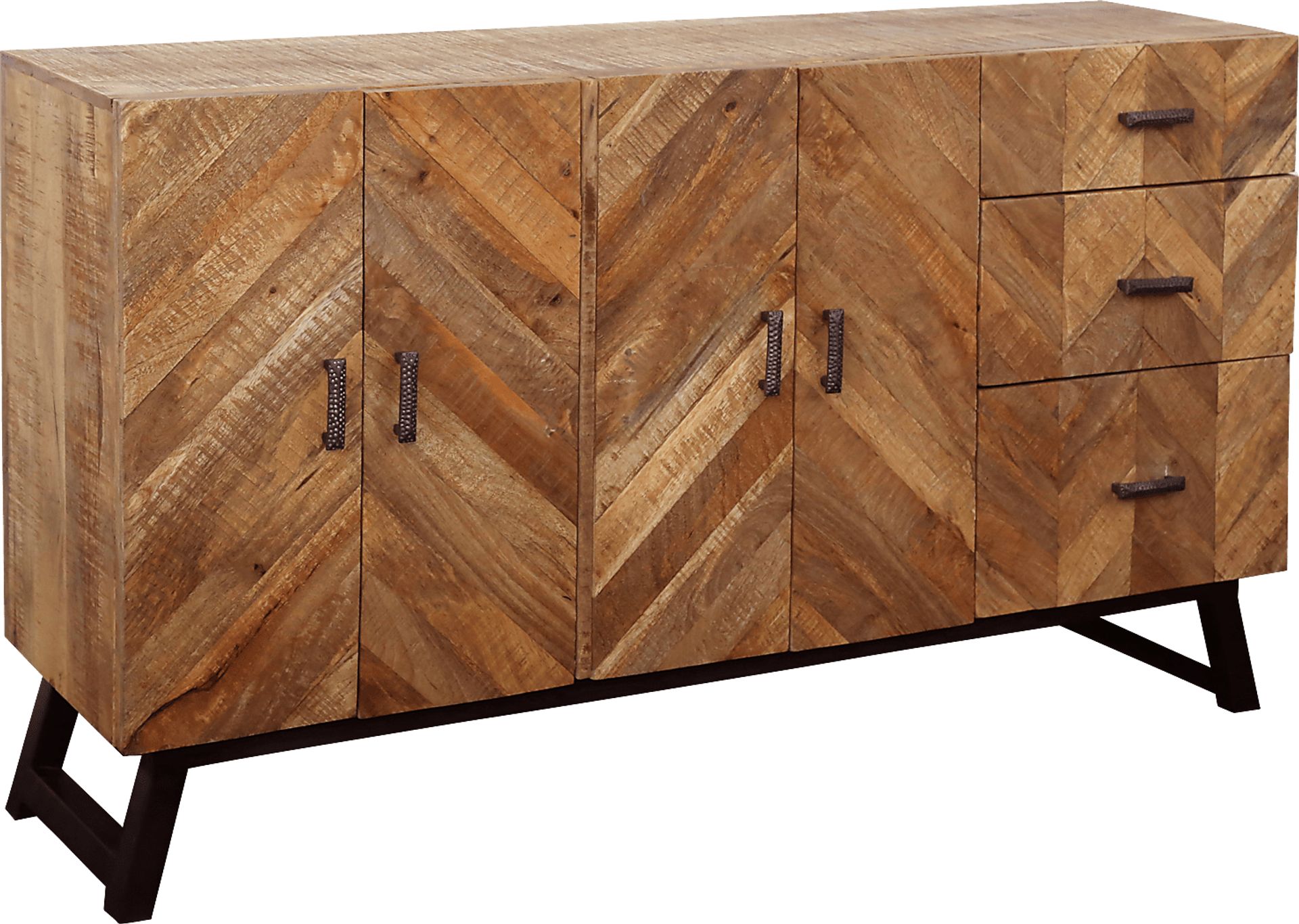 Bolsover Brown Credenza - Image 1