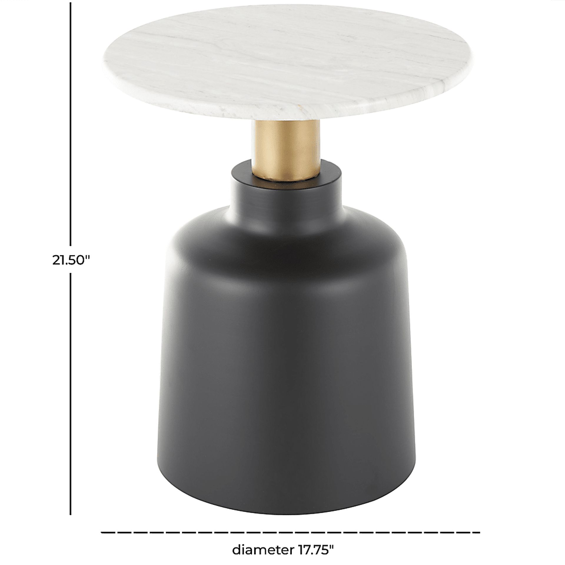Bolto Black Accent Table - Image 7