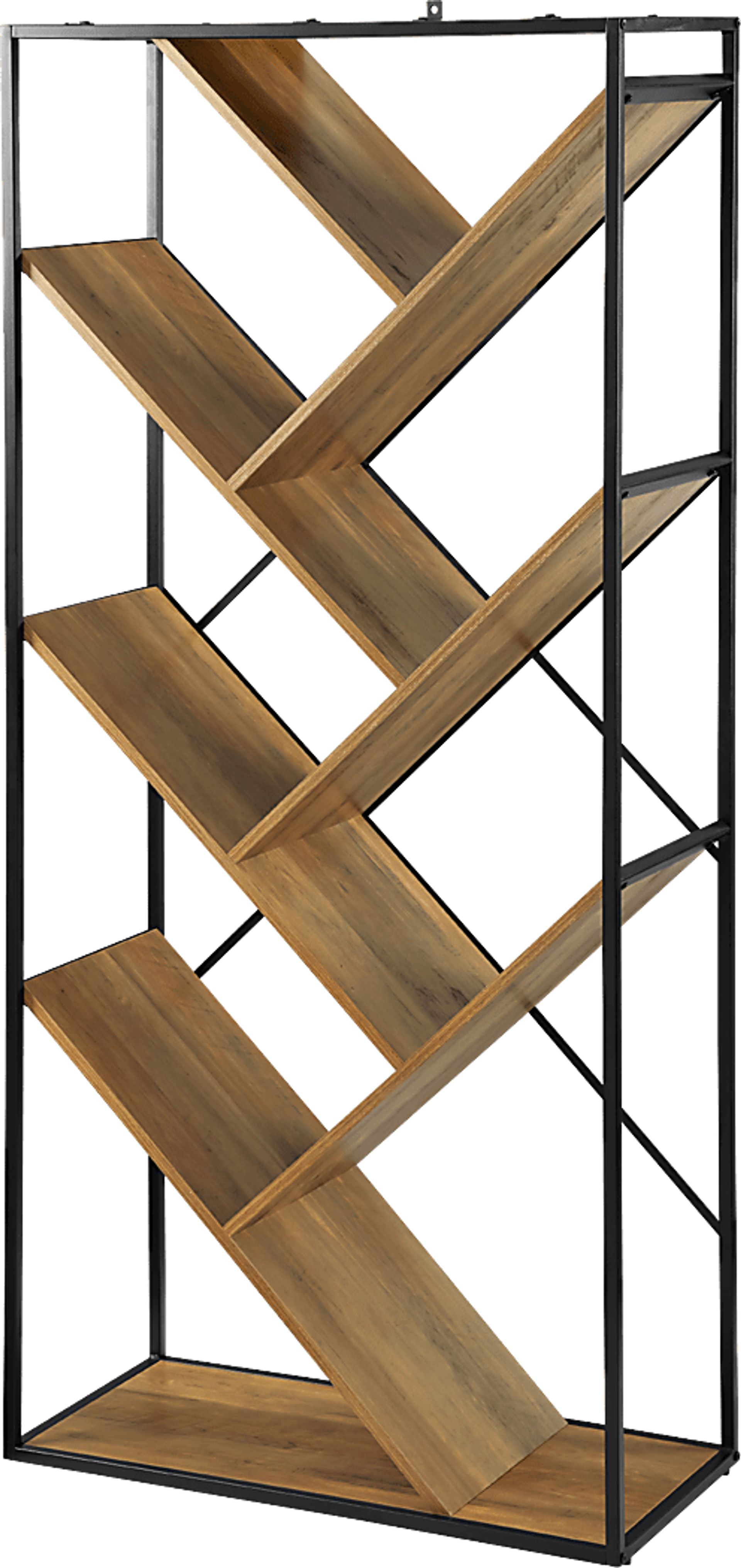 Bolyenwood Dark Brown Bookcase - Image 3
