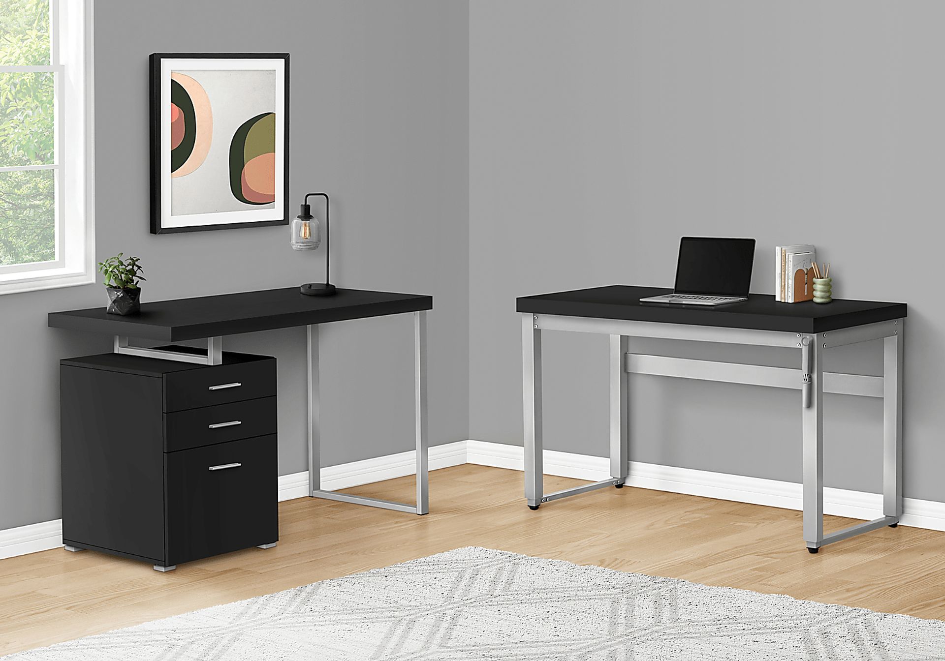 Bomford Black Desk - Image 14