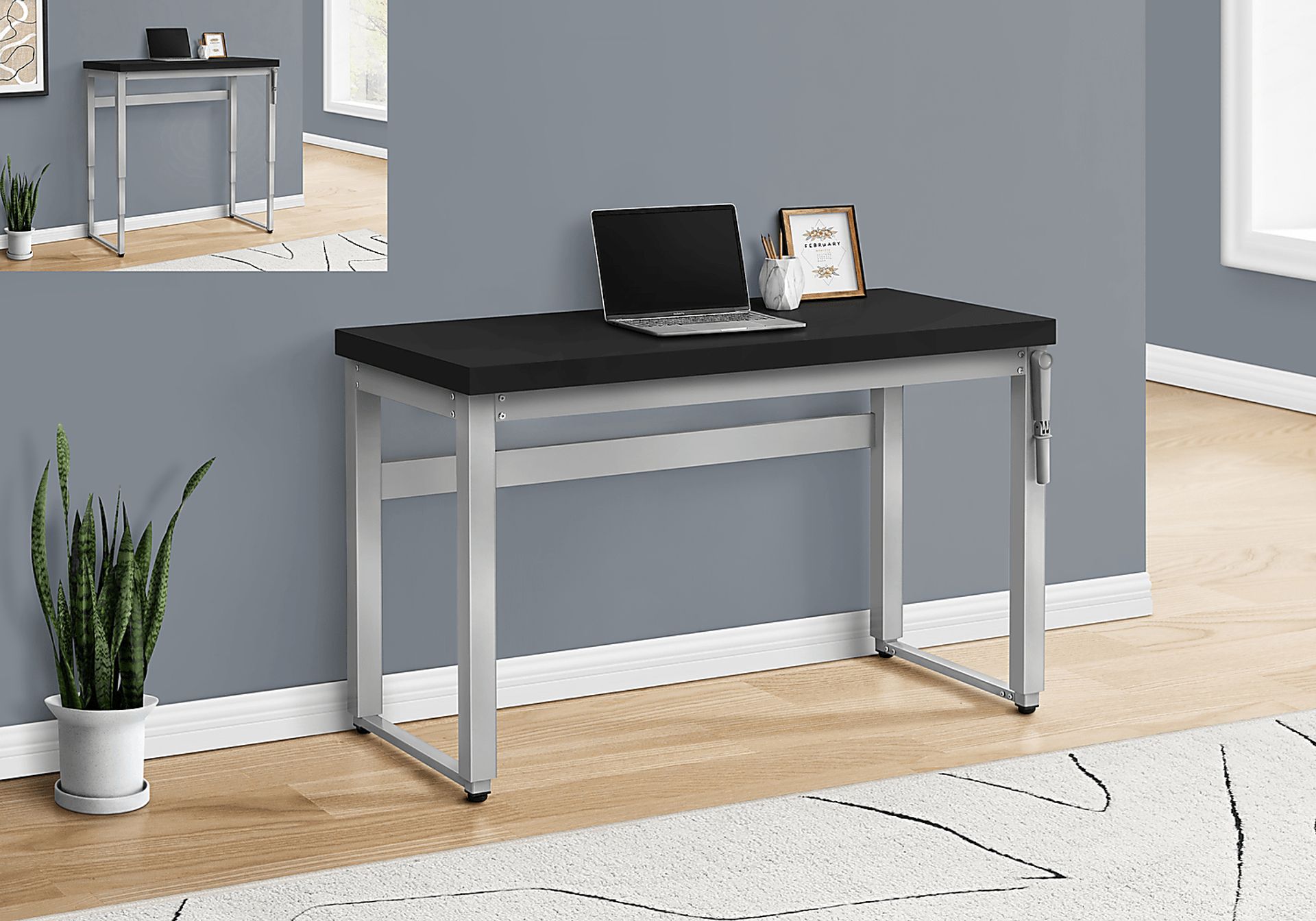 Bomford Black Desk - Image 15