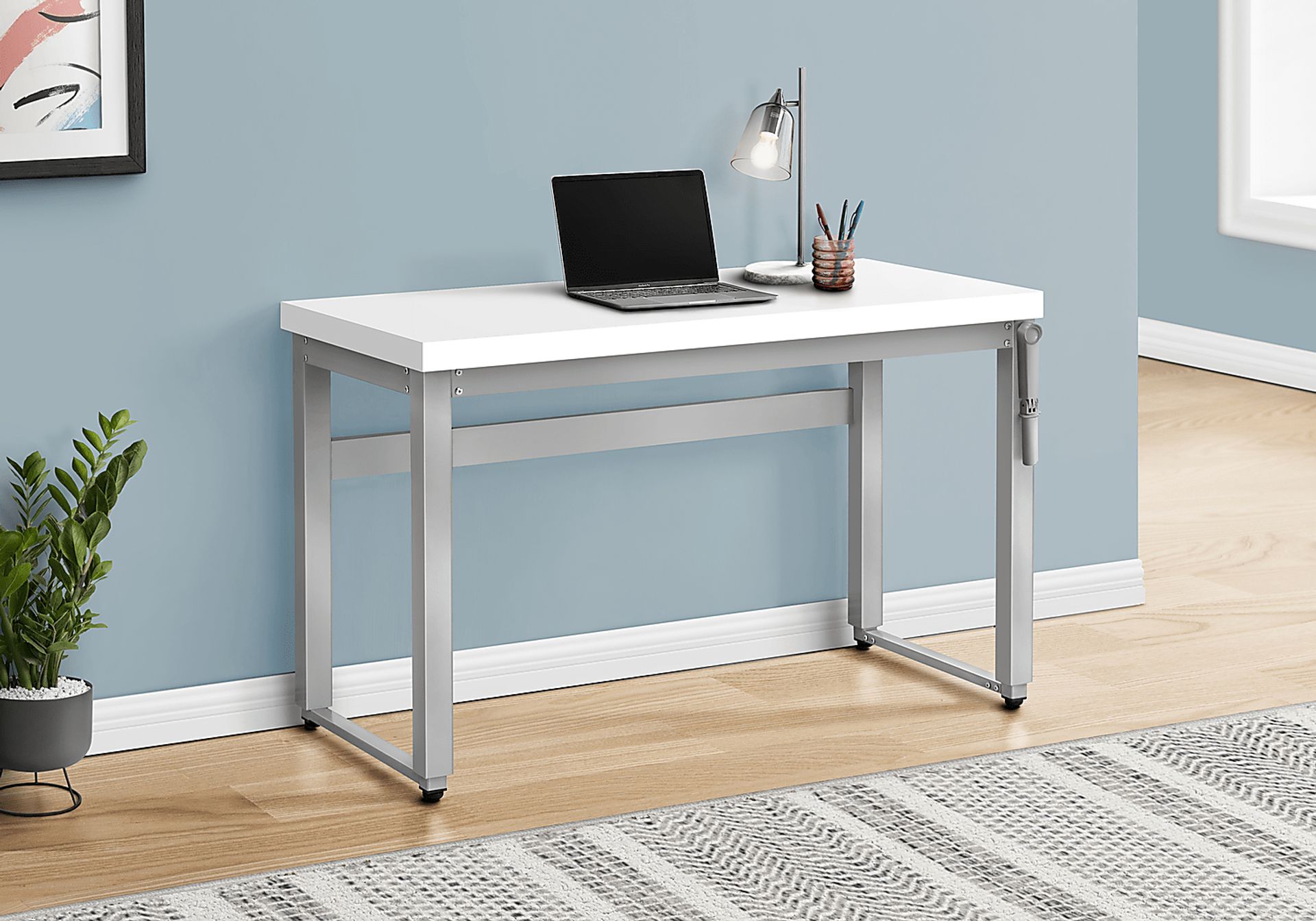 Bomford White Desk - Image 11