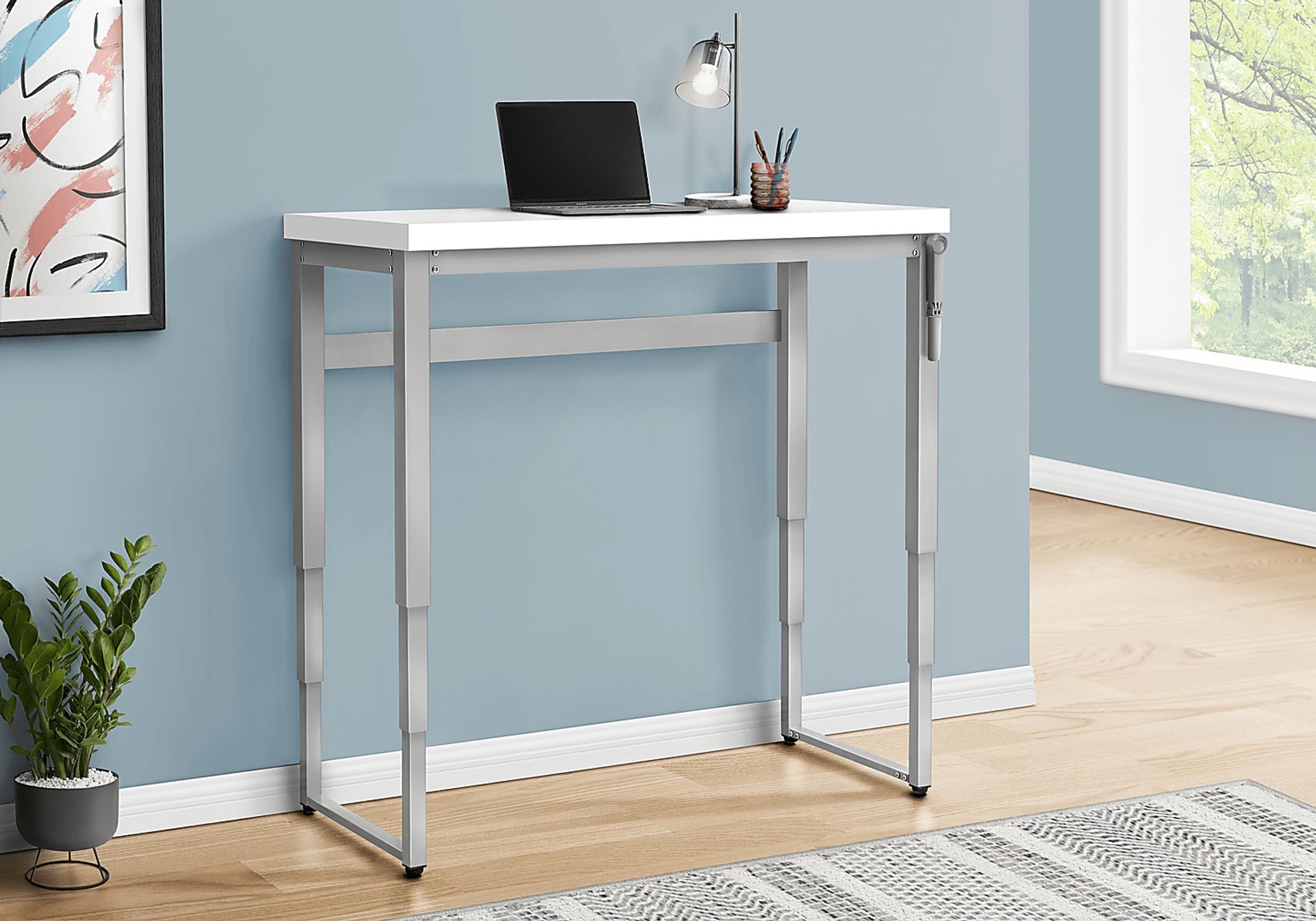 Bomford White Desk - Image 12