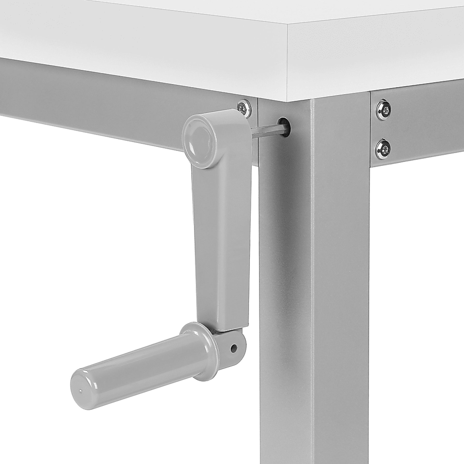 Bomford White Desk - Image 7