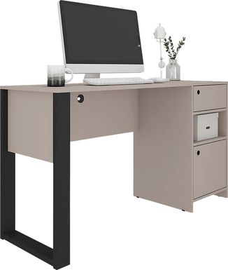 Bomoni Gray Writing Desk
