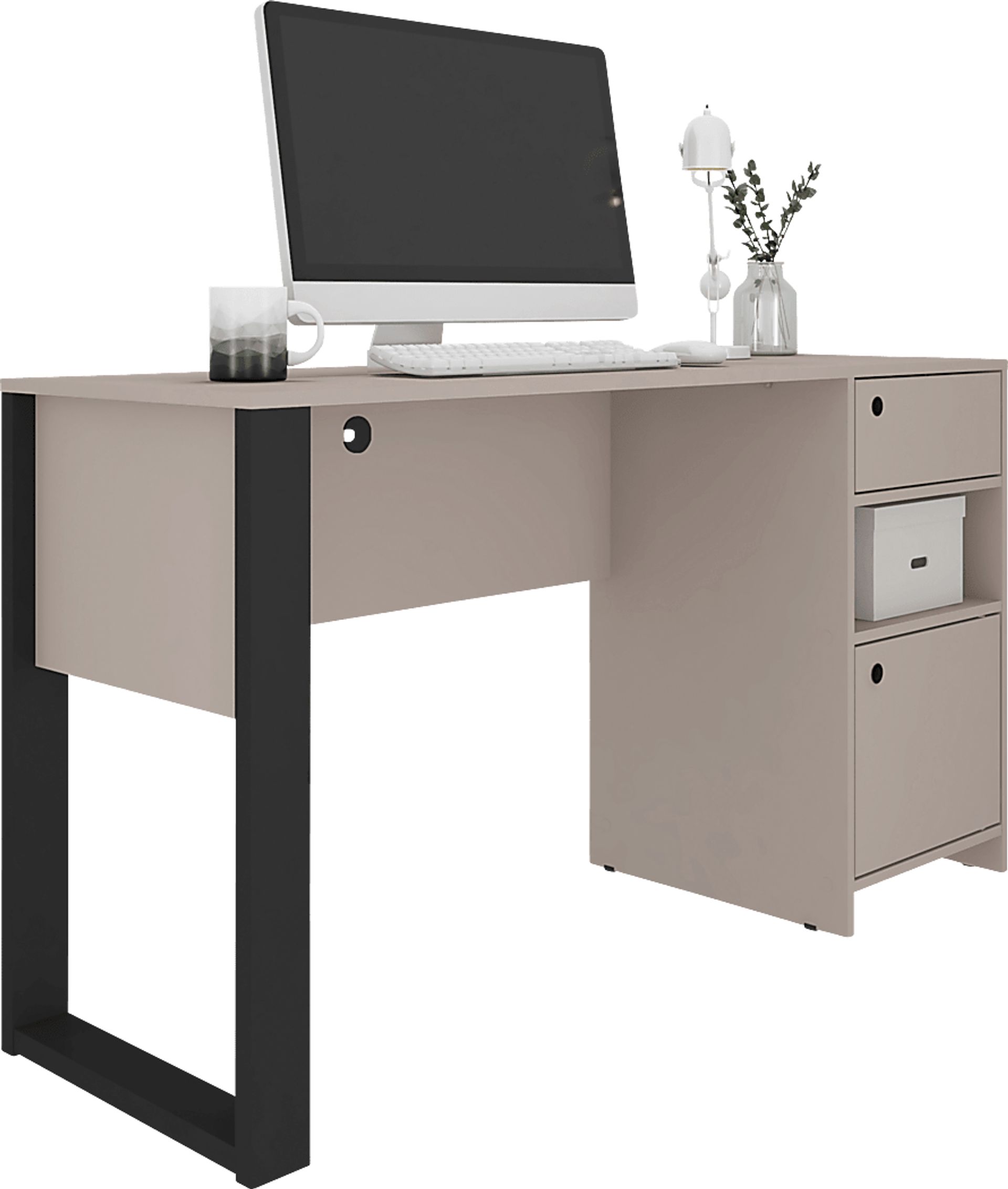 Bomoni Gray Writing Desk - Image 1