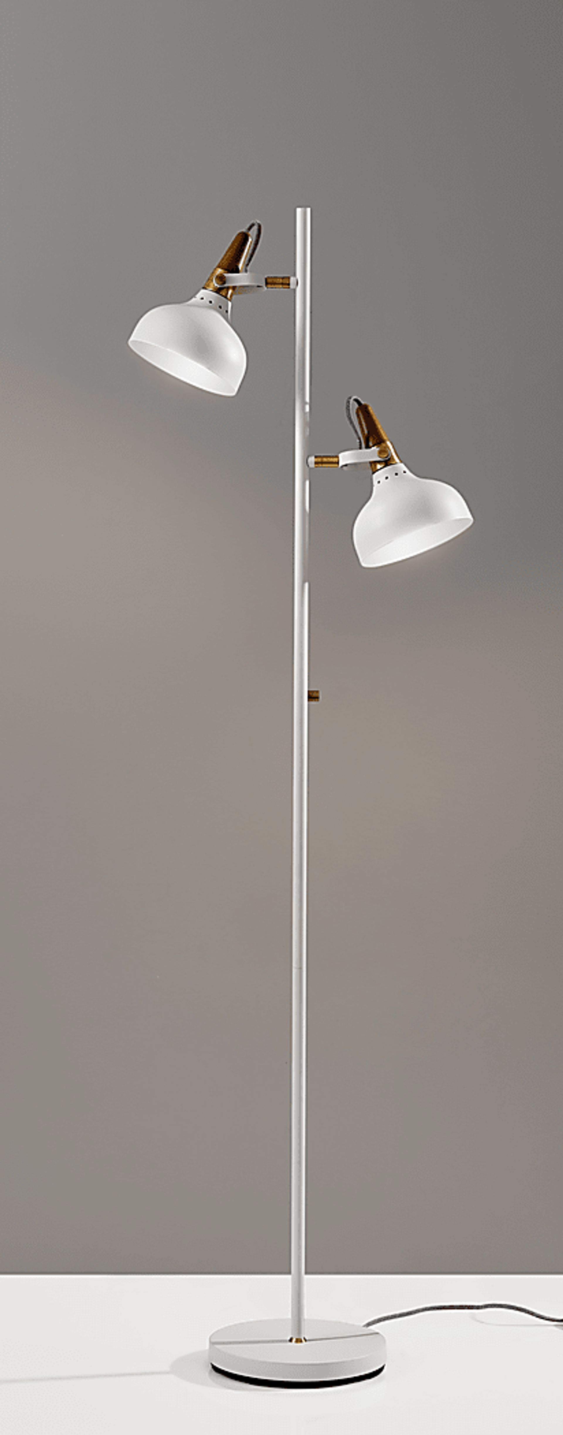 Bonaffon White Floor Lamp - Image 2