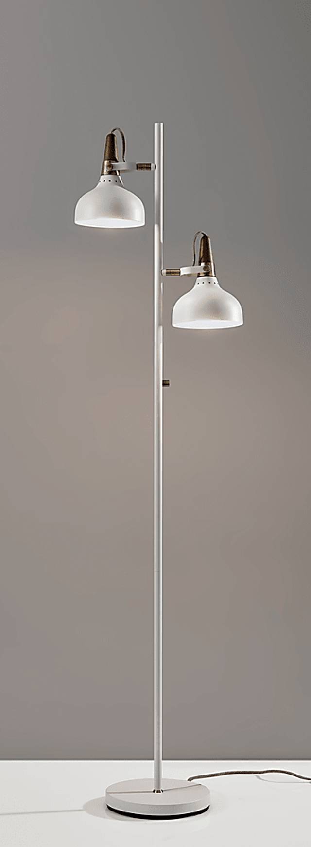 Bonaffon White Floor Lamp - Thumbnail - Image 4