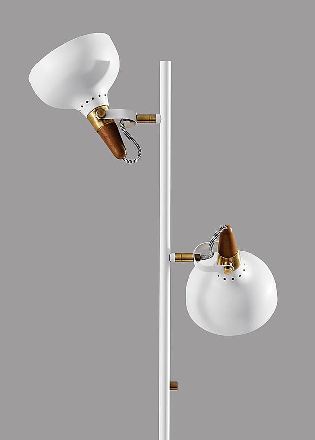 Bonaffon White Floor Lamp - Thumbnail - Image 5