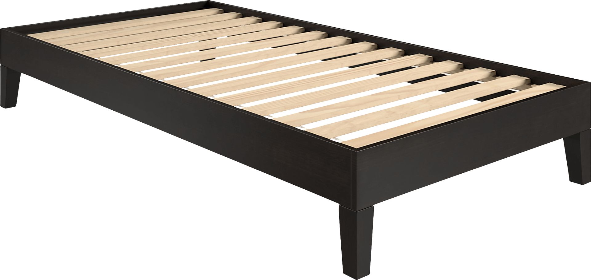 Bonariden Black Twin Platform Bed - Image 1