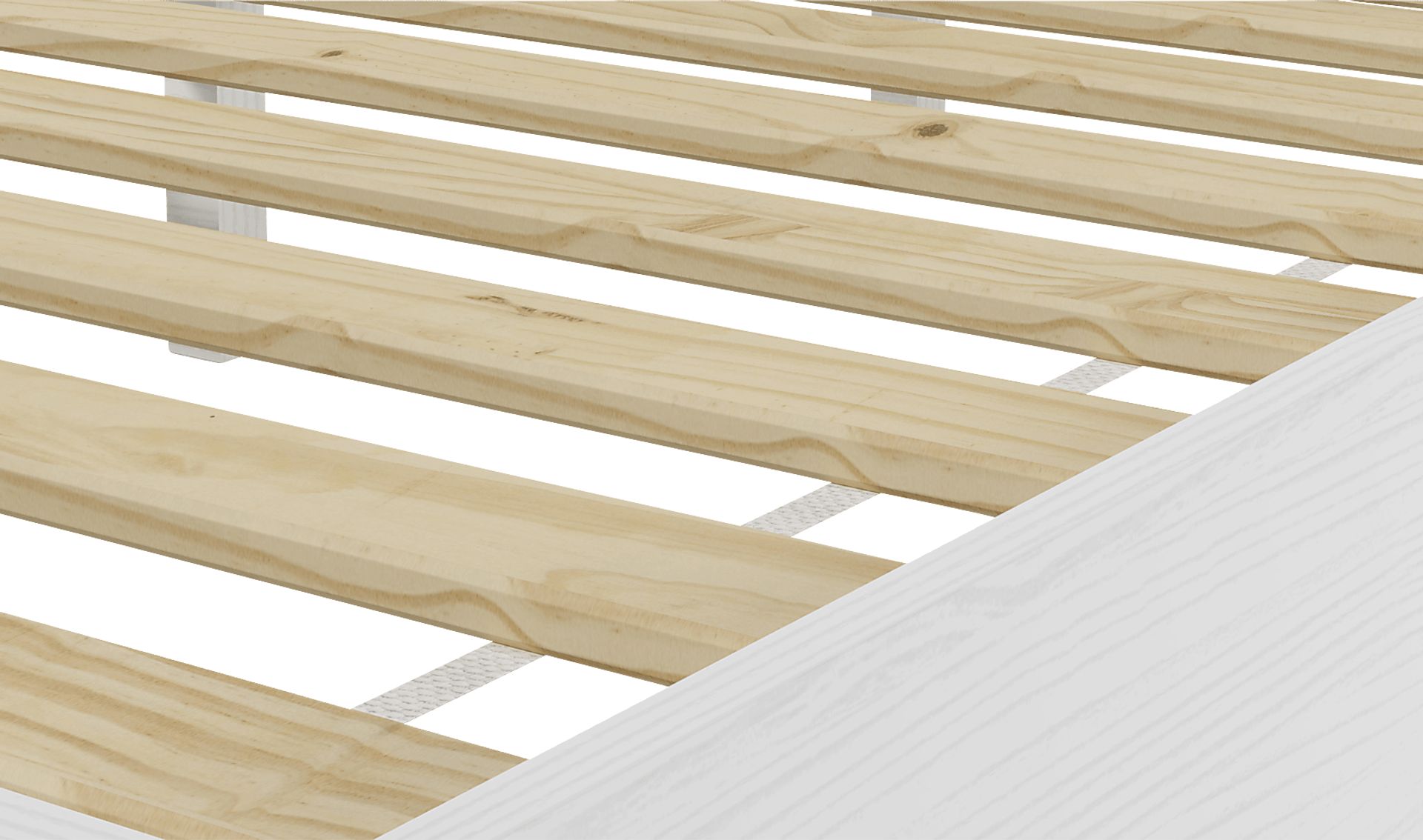 Bonariden White King Platform Bed - Image 4