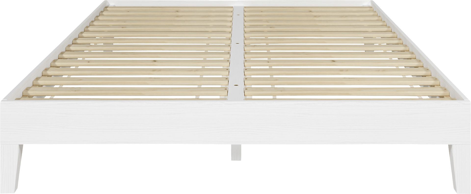 Bonariden White Queen Platform Bed - Image 2