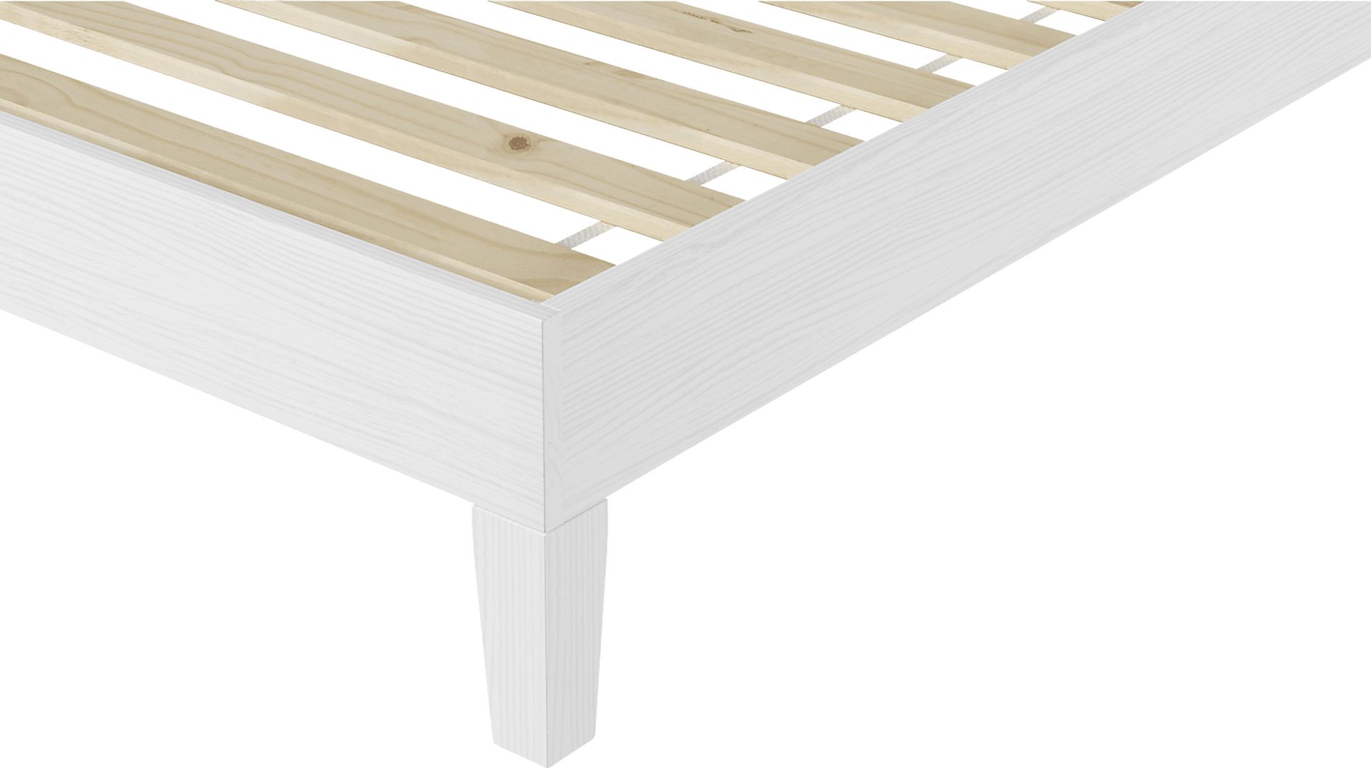 Bonariden White Twin Platform Bed - Image 3