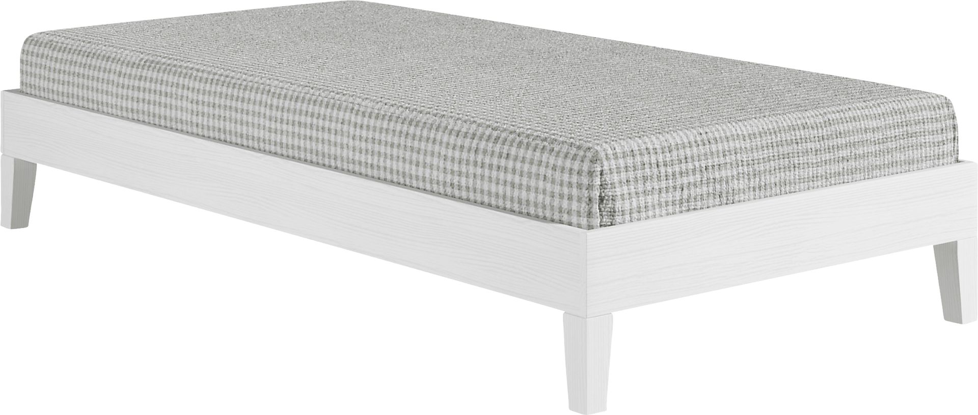 Bonariden White Twin Platform Bed - Image 1
