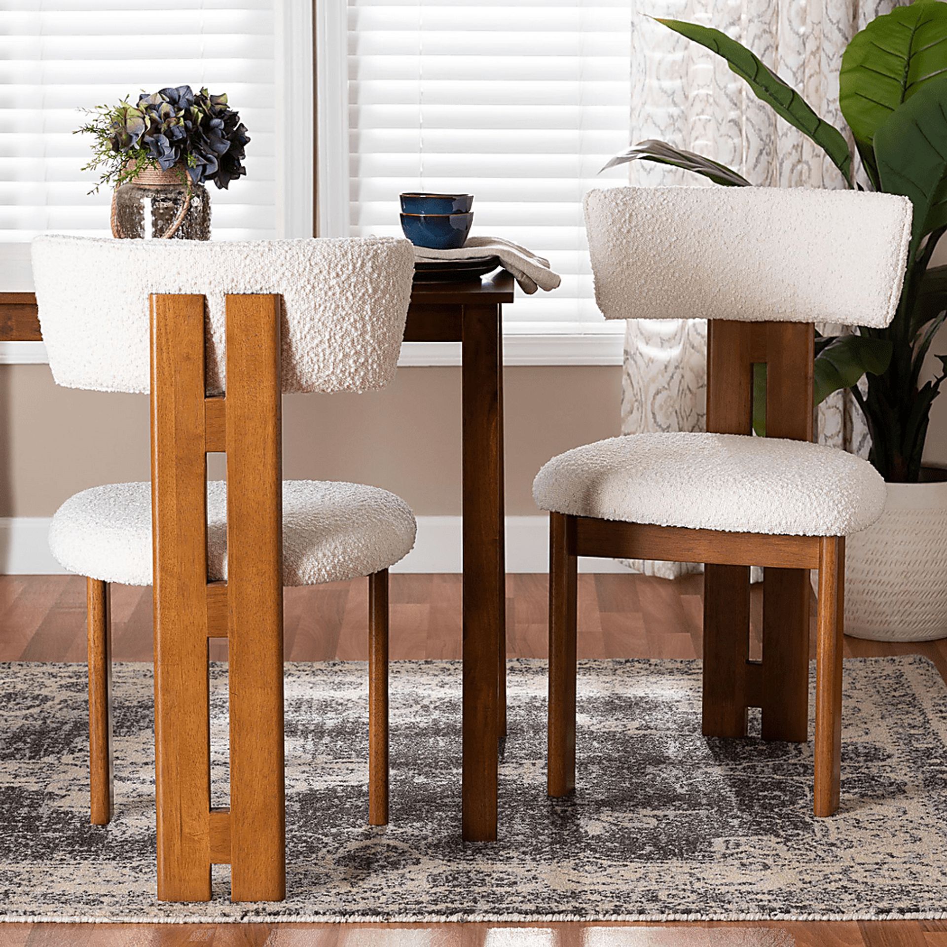 Bonarosa Cream Dining Chair, Set of 2 - Image 2