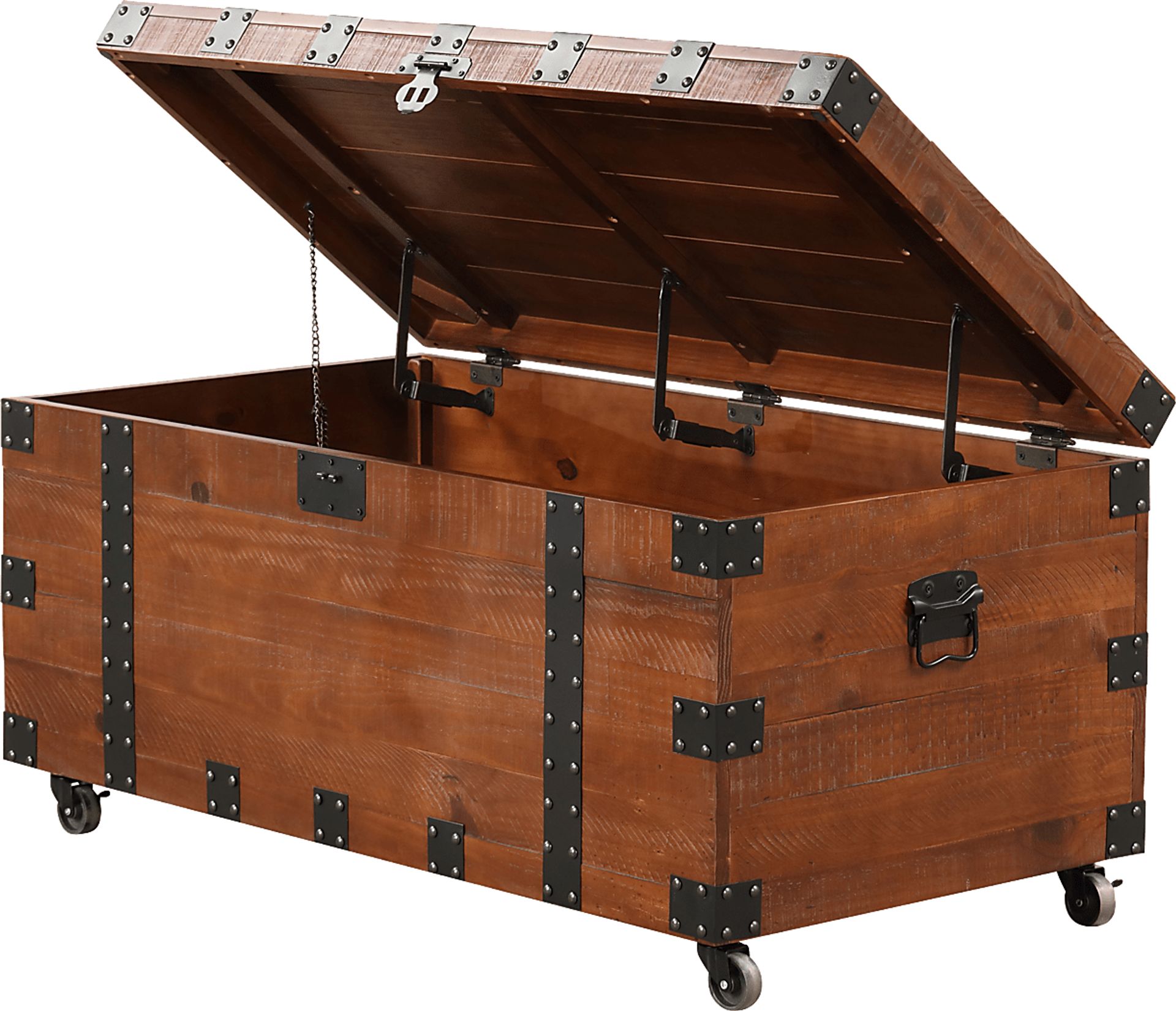 Bonavesta Brown Storage Trunk - Image 11